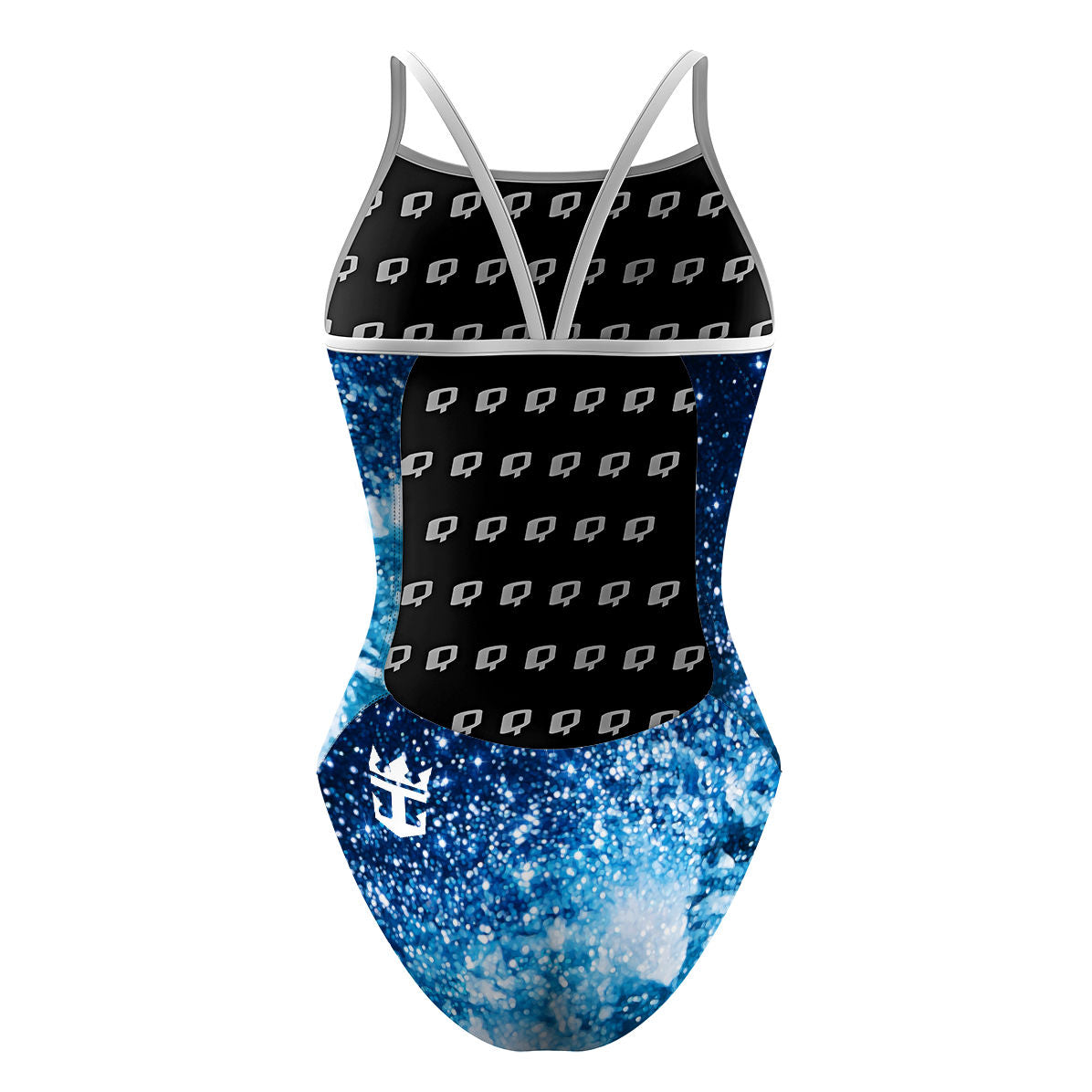 RCCL Sunback Tank Swimsuit for Women - High Neck One Piece Bathing Suit with UPF 50+ Sun Protection - Perfect for Swimming, Beach Vacations, and Summer Activities