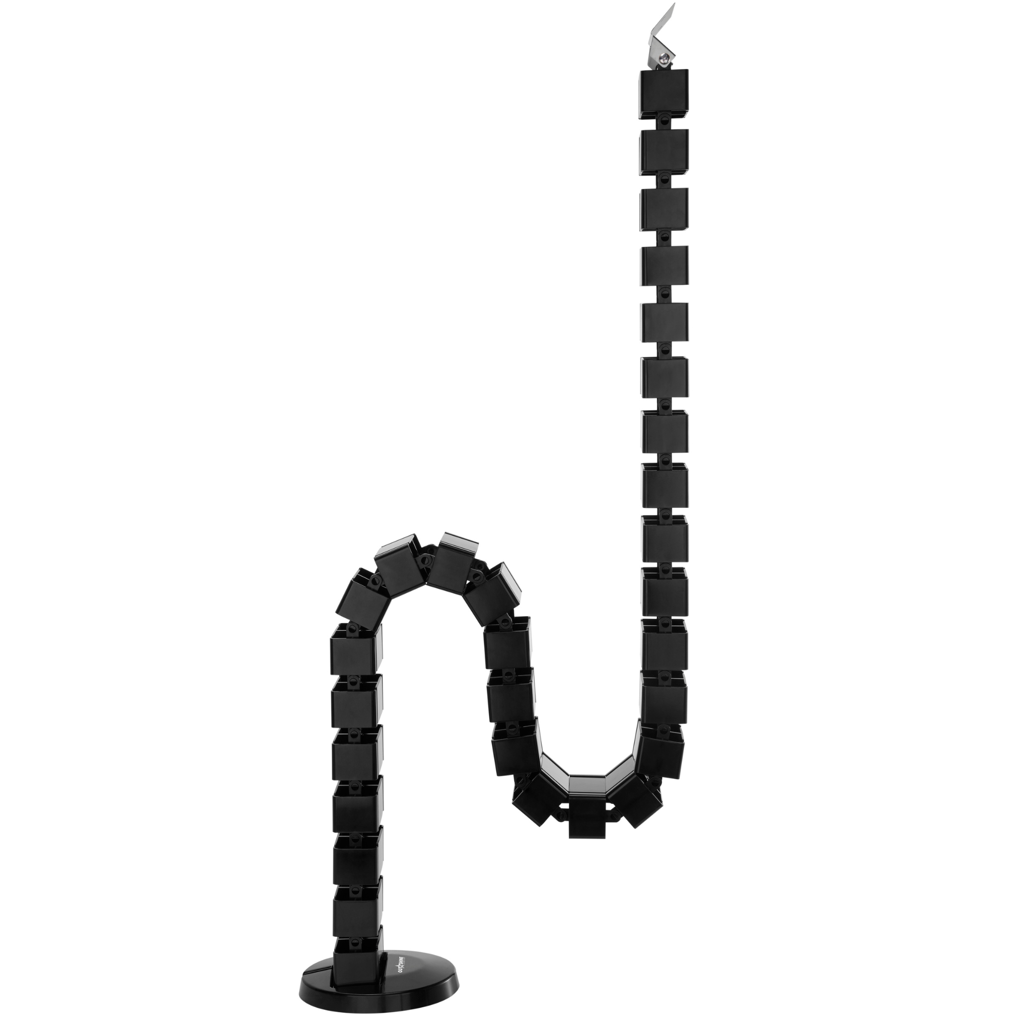 Adjustable Sit Stand Cable Management Spine - Organize Wires for Home & Office Desks | Perfect for Standing Desks, Gaming Setups & Workstations