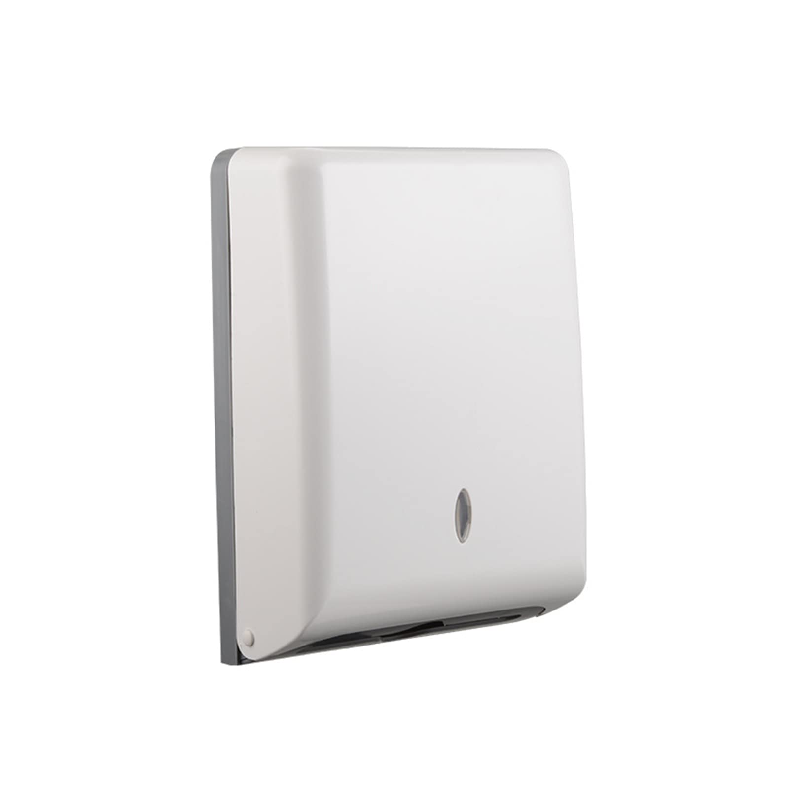 Touchless Paper Towel Dispenser Wall Mount - TOBEFORT Automatic Hand Towel Holder for Bathroom, Kitchen & Office - Holds 500 C-Fold/Z-Fold/Trifold Towels - White (Ideal for Restaurants, Hospitals & Public Restrooms)