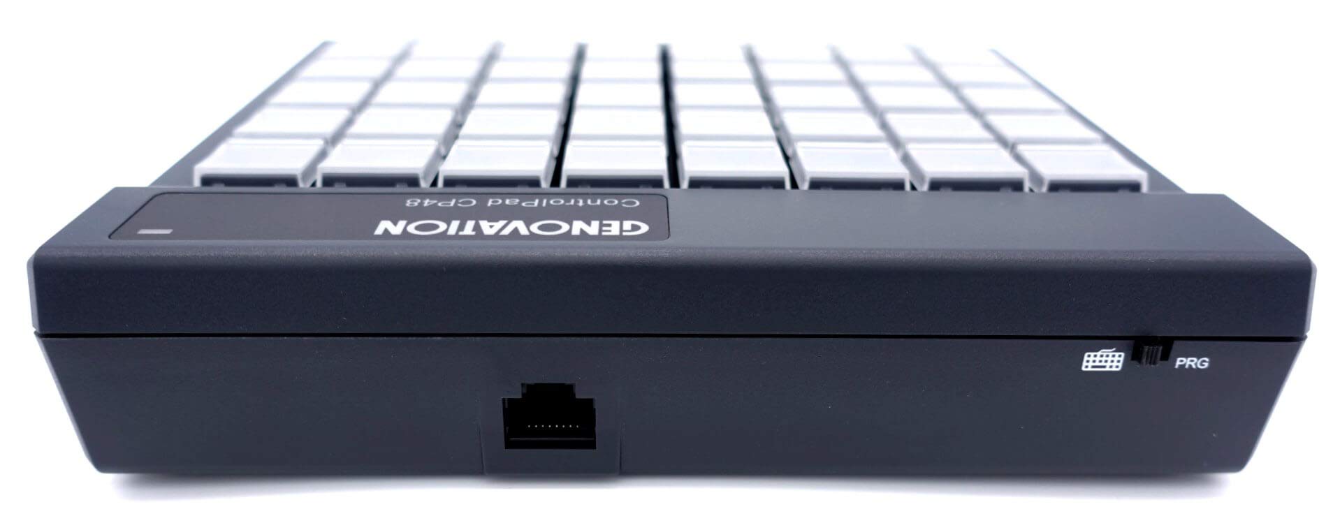 Genovation CP48 USB HID Mechanical Keypad - 48 Programmable Hotkeys with USB Cable Connectivity - Black Computer Keyboard for Gaming, CAD Design & Office Work