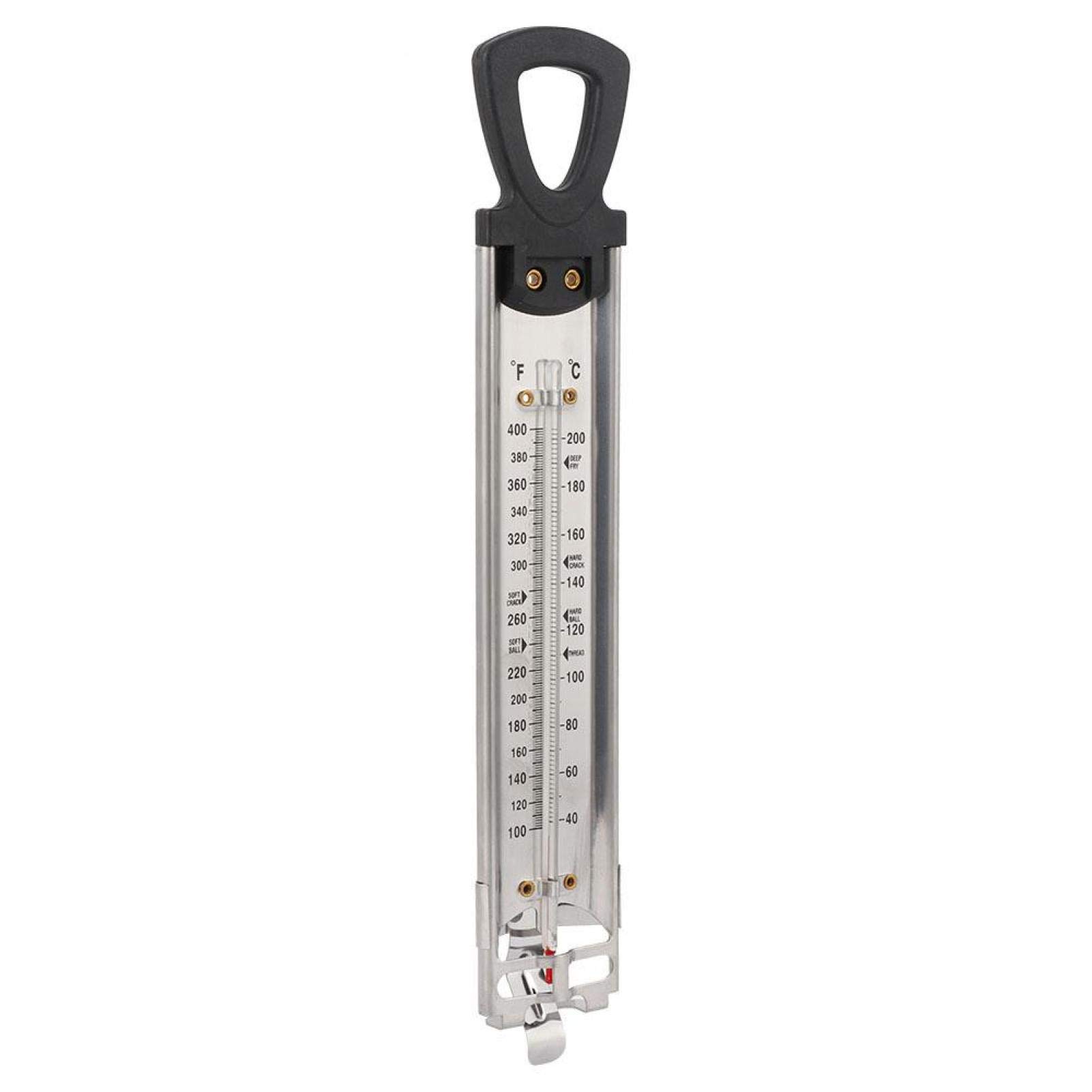 **Digital Candy Thermometer with Fahrenheit & Celsius Scales - Hanging Kitchen Thermometer for Cooking, Candy Making, BBQ, and Liquids - Accurate Temperature Measurement for Home & Professional Use**