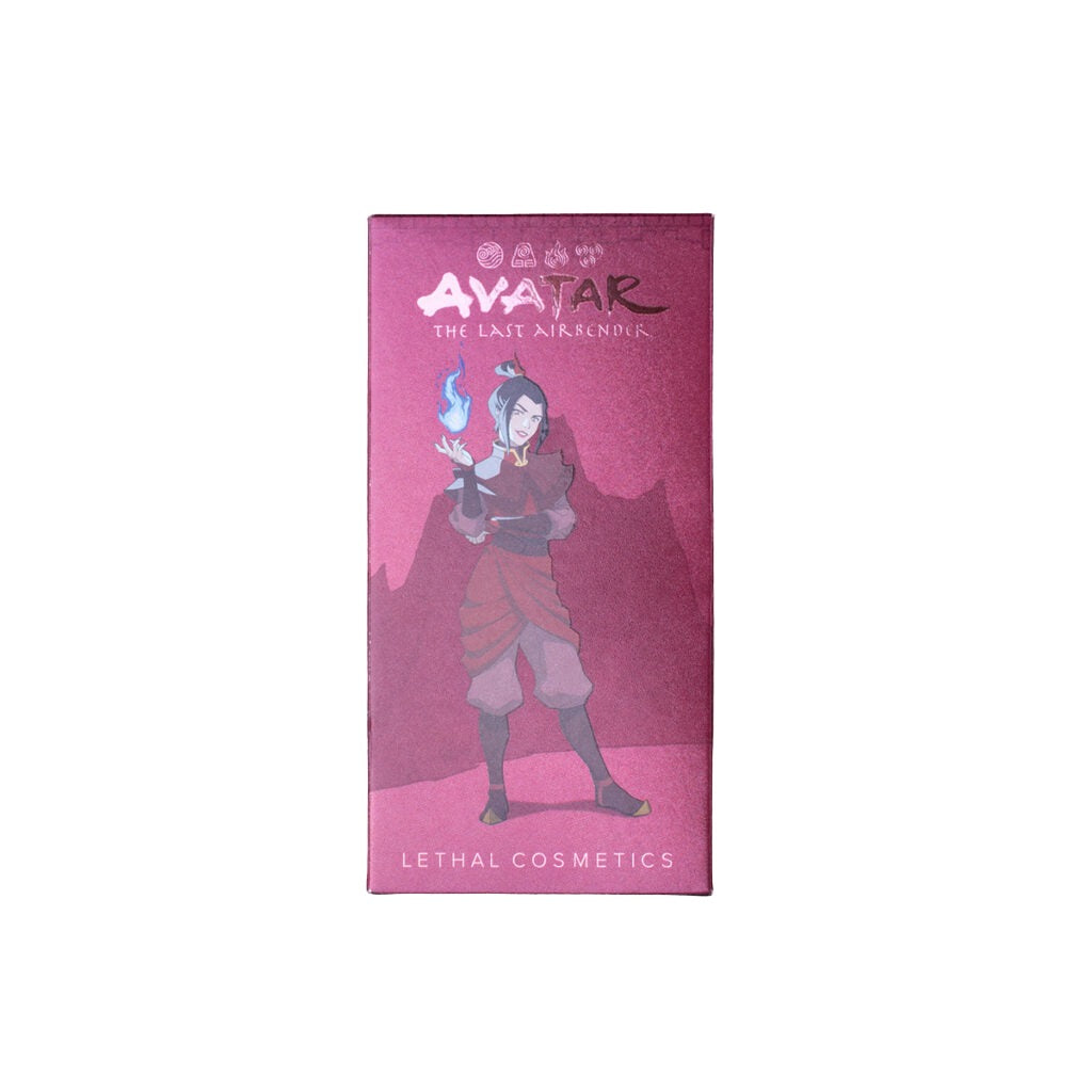 Lethal Cosmetics Avatar The Last Airbender Azula Lipstick - Long Lasting Matte Liquid Lipstick with Intense Pigment | Perfect for Cosplay, Halloween, and Anime Conventions