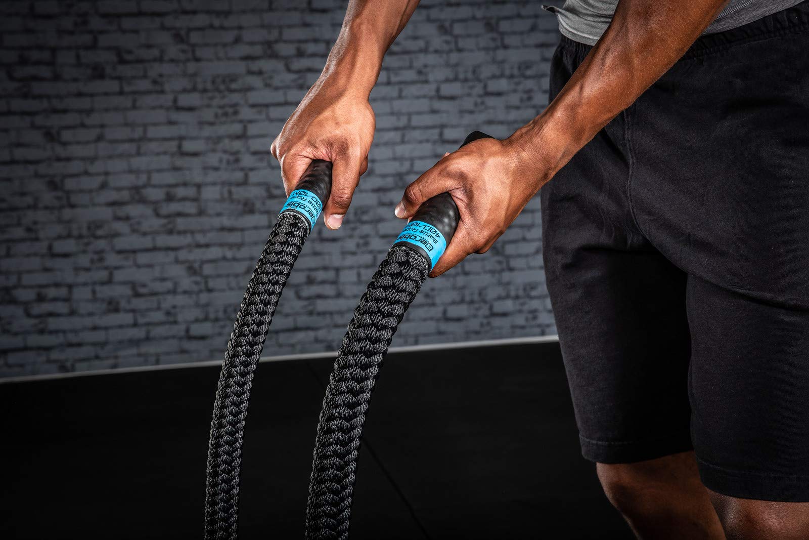 Blackthorn Battle Rope - Premium CrossFit Training Rope for Strength & Endurance Workouts | Heavy Duty Wavy Rope for Gym, Home Fitness & Outdoor Training