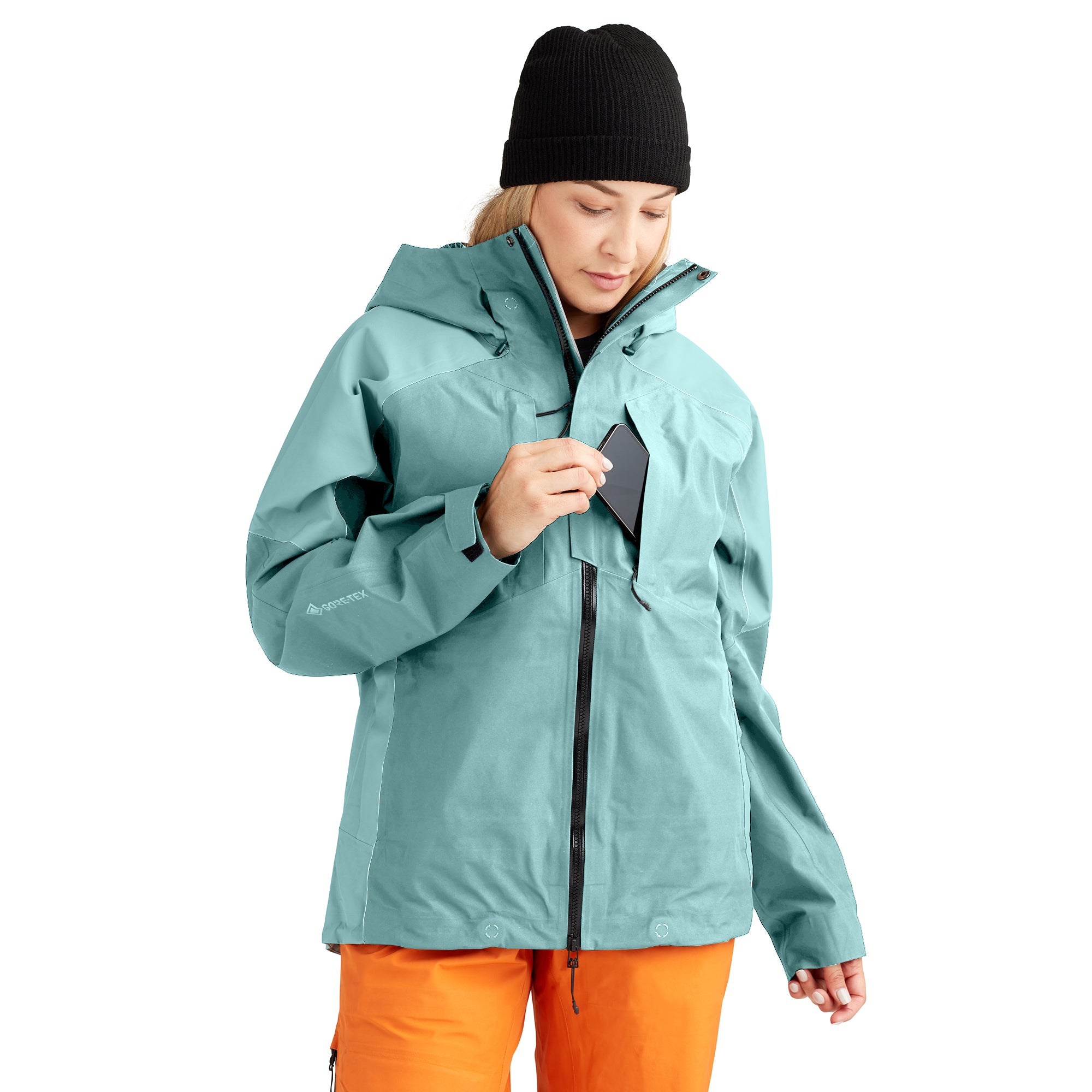 Stoker Gore-Tex 3L Waterproof Jacket for Women - Lightweight Hiking & Outdoor Adventure Gear