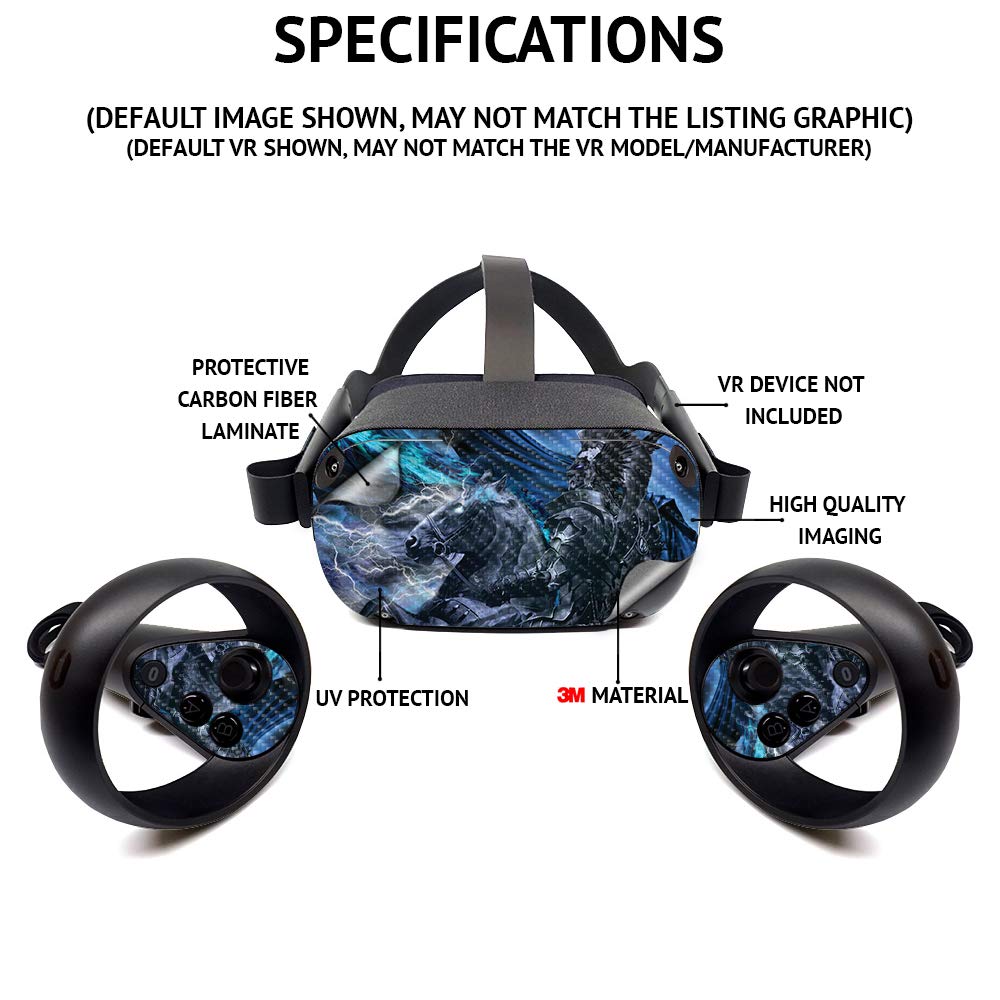 Pico Neo 2 Carbon Fiber Skin | Durable Protective Cover | Butterfly Party Design | for VR Gaming & Travel