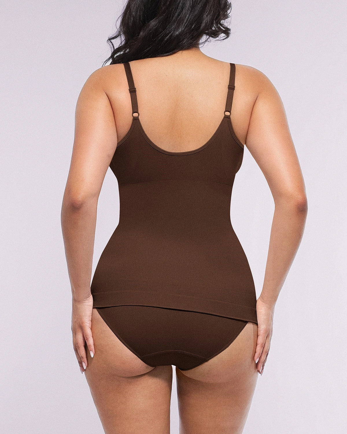 OceanHug™ Eco-Friendly Oyster Shell Relaxed Cami Top - Sustainable Women's Beachwear for Casual Outings & Summer Vacations