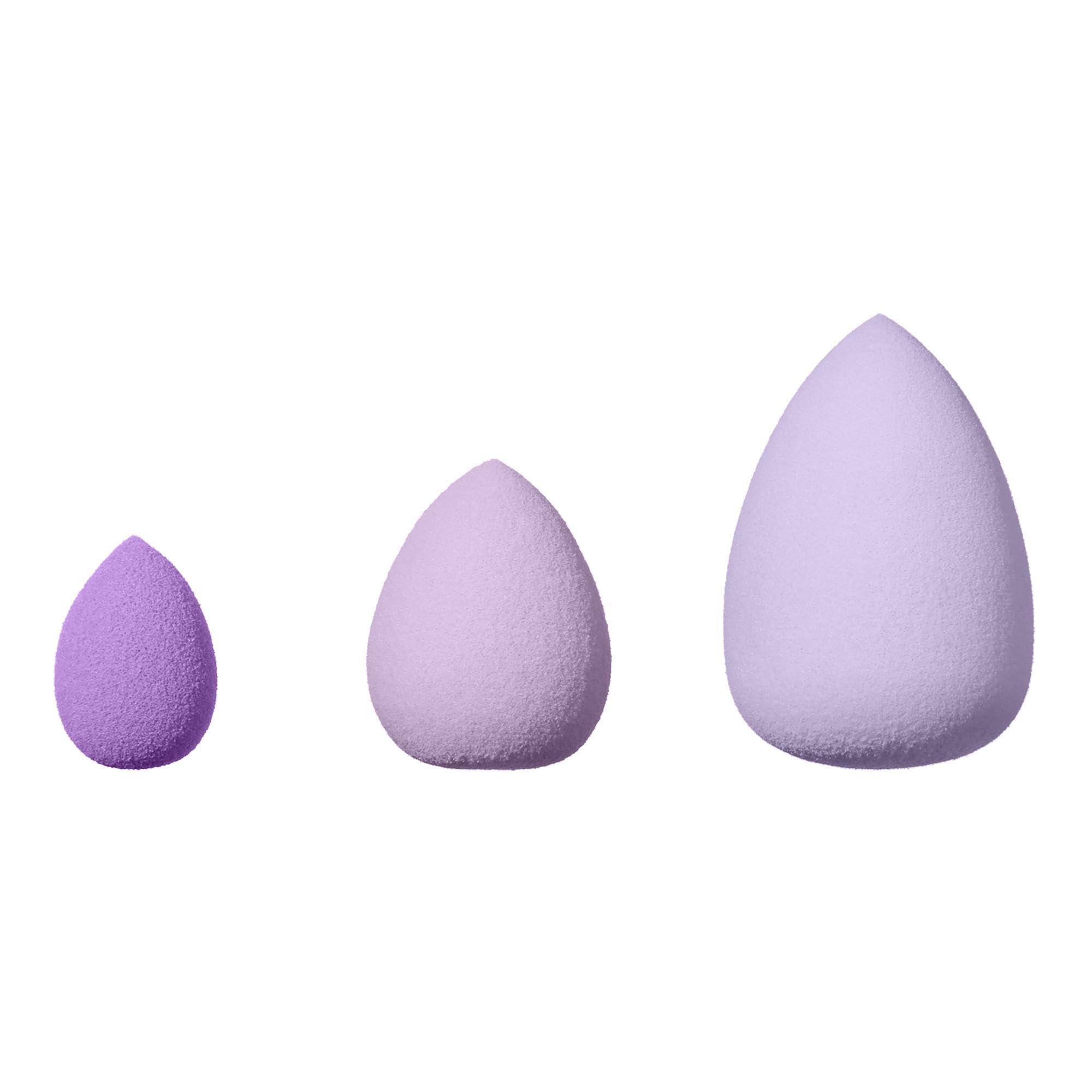 Elf Cosmetics Makeup Sponge Set - Soft, Blending Beauty Sponge for Flawless Foundation & Concealer Application - Perfect for Everyday Makeup & Professional Use