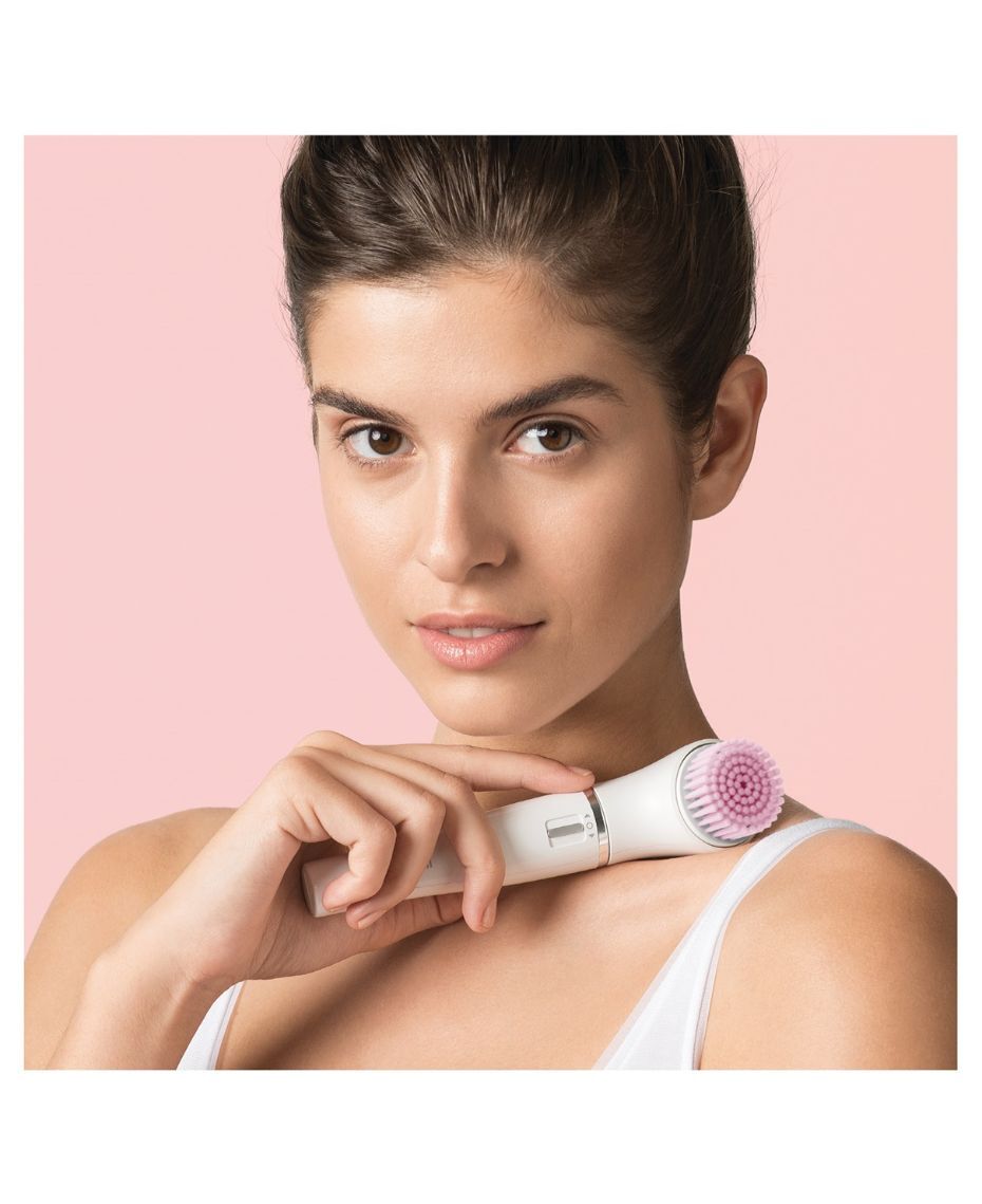 Silk Epil Beauty Set – SensoSmart Epilator & FaceSpa for Women | Painless Hair Removal & Facial Cleansing | Perfect for Travel, Home Spa & Gift Giving