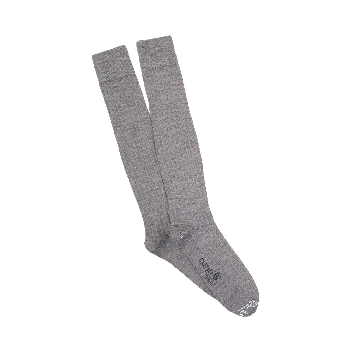 Men's Conwy Ribbed Merino Wool Long Socks - Warm Winter Thermal Socks for Hiking, Skiing & Outdoor Activities