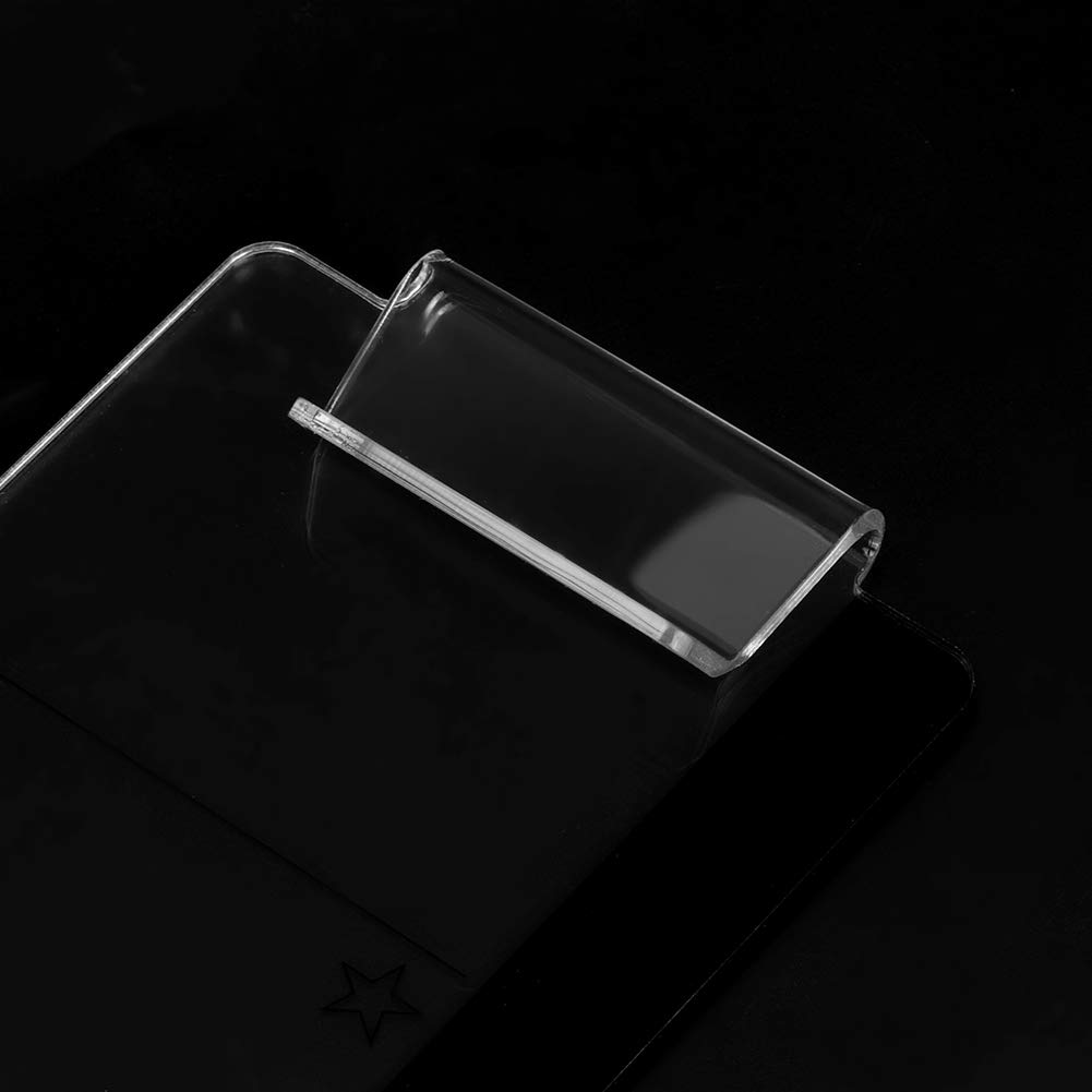 Duokon Acrylic Computer Screen Memo Board - Sticky Note Holder for PC, Laptop & TV Monitors (Right Side) - Perfect for Office, Home & School Reminders