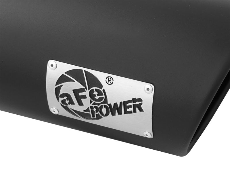aFe Diesel Exhaust Tip - Black Bolt-On 5