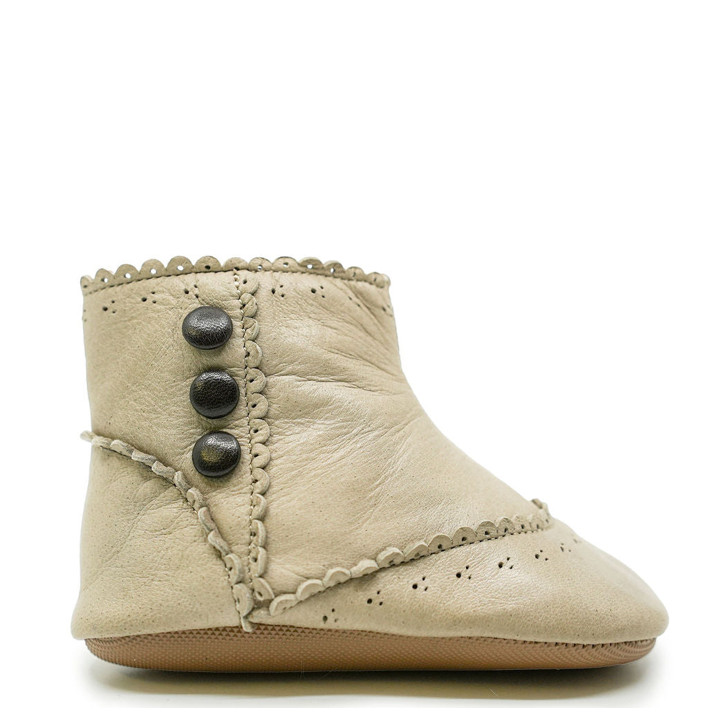 Pepe Nude Baby Booties - Soft Infant Slippers for Newborns & Toddlers | Perfect for Home, Nursery & First Steps