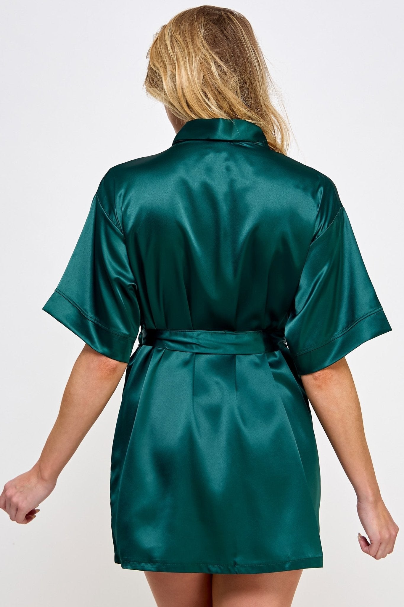 BeWicked Women's Vintage 1947 Getting Ready Robe - Soft Loungewear for Bridal Shower, Spa Day & Relaxation at Home