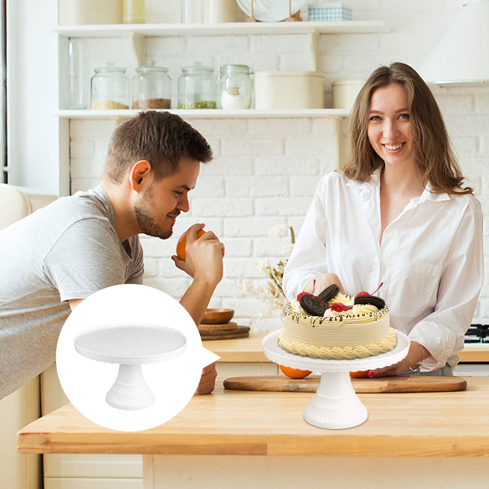 Elegant 3-Tier Cake Stand for Dessert Display - Perfect for Birthday Parties, Weddings, Baby Showers & Special Events | Sturdy Serving Plate & Food Holder for Stylish Entertaining