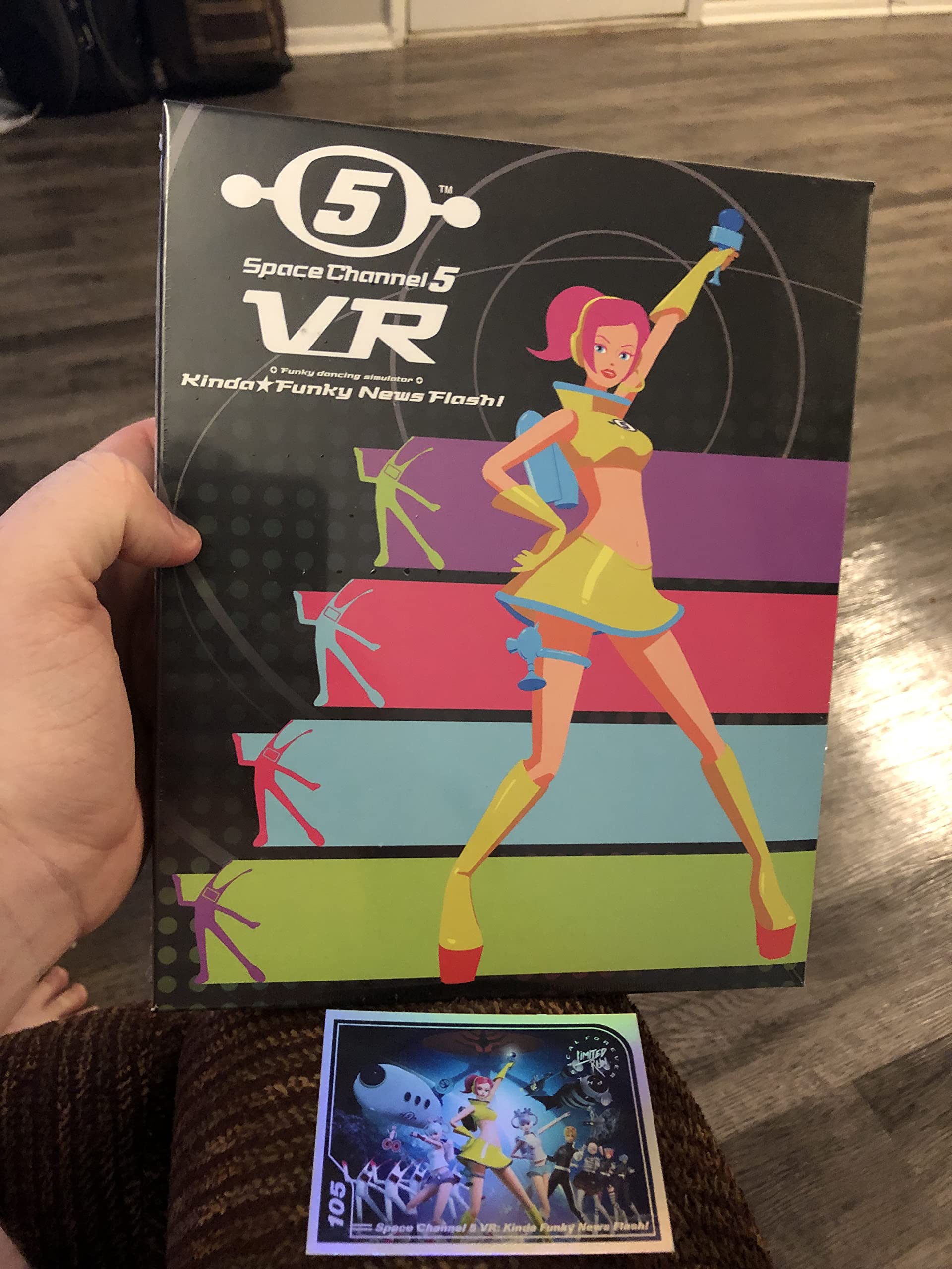 Space Channel 5 VR Kinda Funky News Flash Collector's Edition (PS4) - Limited Run #353 - Virtual Reality Rhythm Game for PlayStation 4 - Perfect for VR Gaming Enthusiasts and Collectors