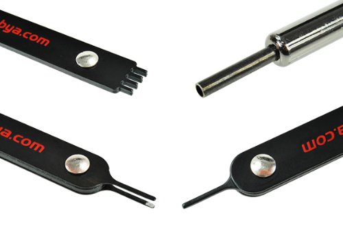 Phobya Molex Extractor Kit - Professional Sleeving Tool for PC Cable Management | Perfect for Custom PC Builds, Cable Sleeving, and DIY Computer Modding