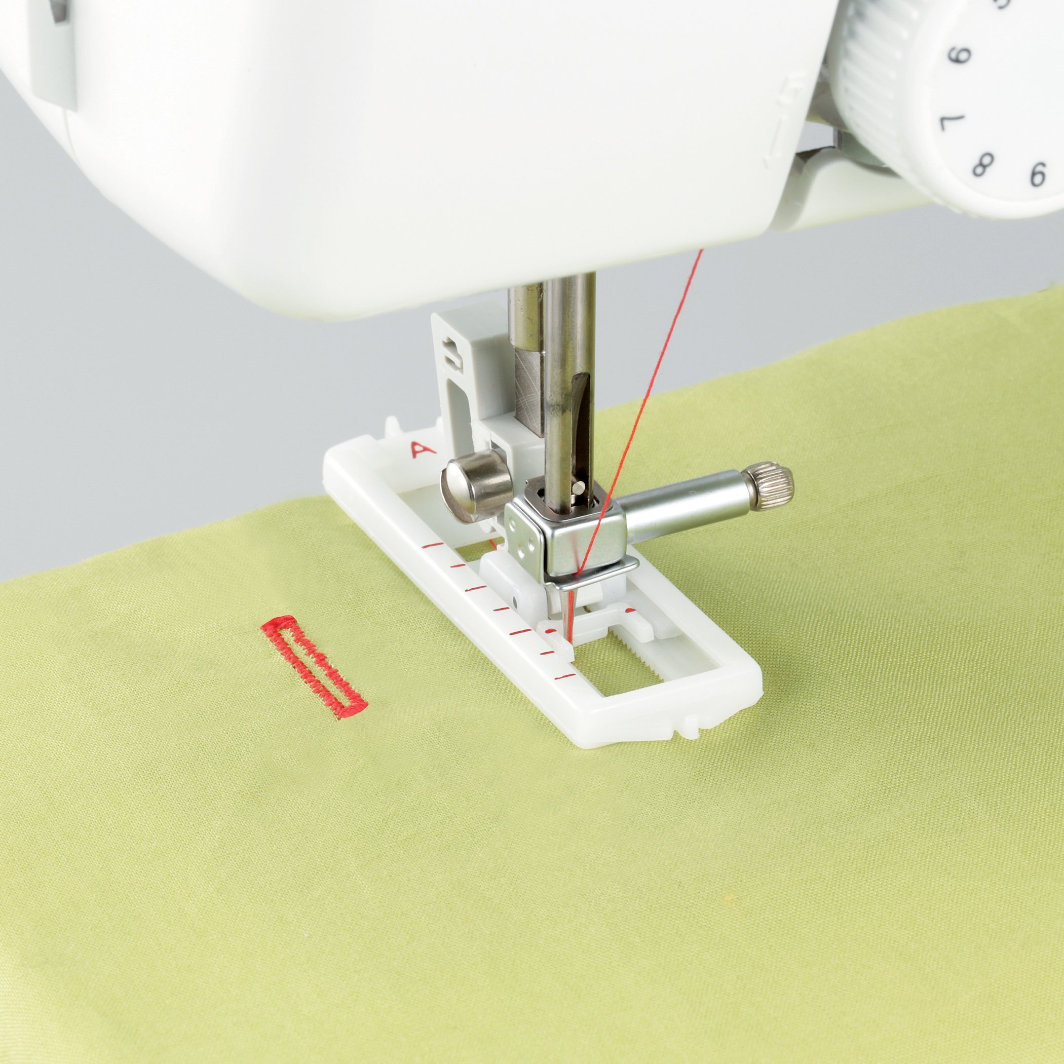 Brother XM1010 Sewing Machine with 10 Built-in Stitches & 4 Included Sewing Feet - Perfect for Home DIY, Quilting, Dressmaking & Craft Projects