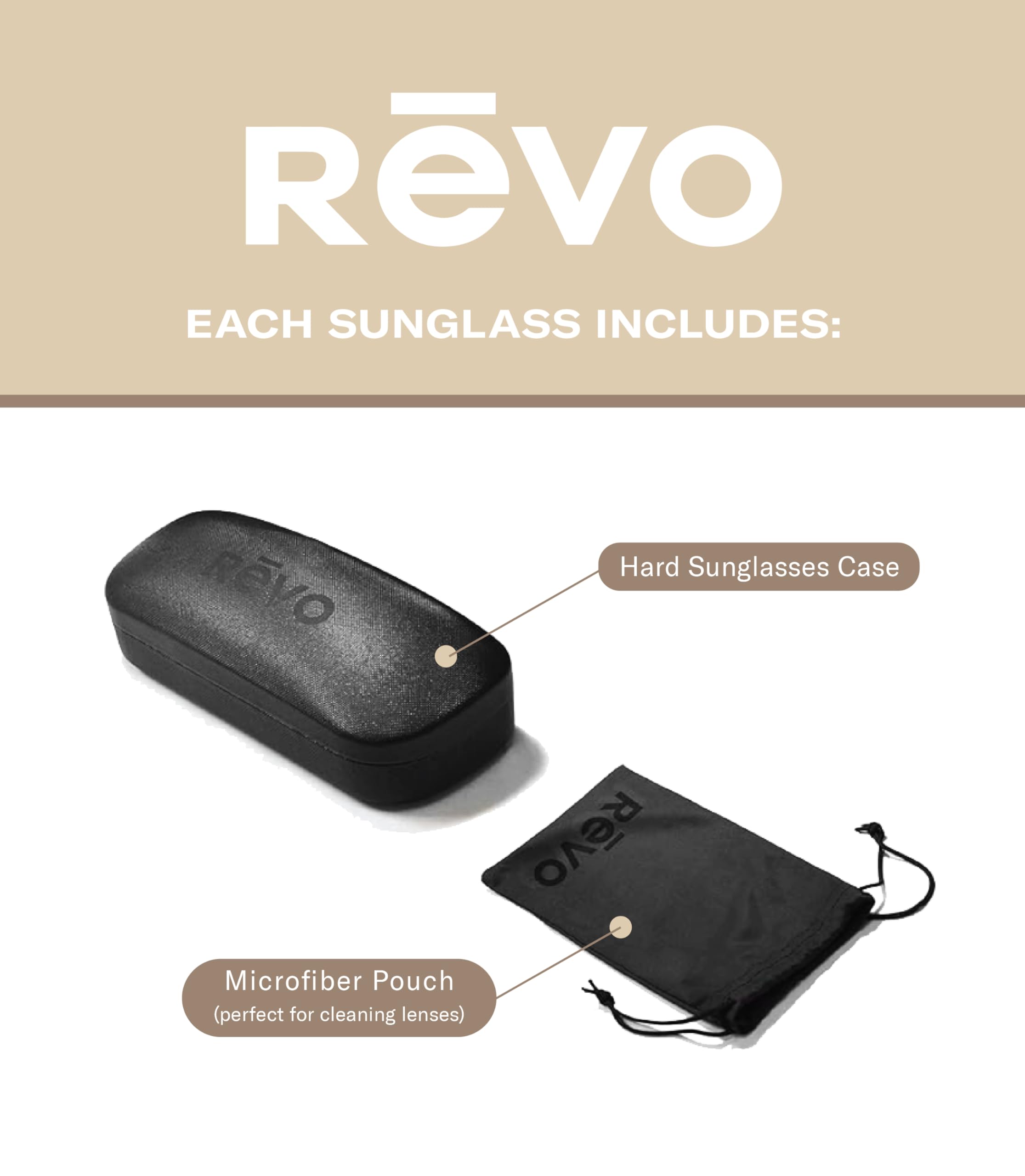 Revo Daphne Polarized Sunglasses for Women - Eco-Friendly Cat Eye Frame - UV Protection & Glare Reduction - Perfect for Driving, Beach & Outdoor Activities