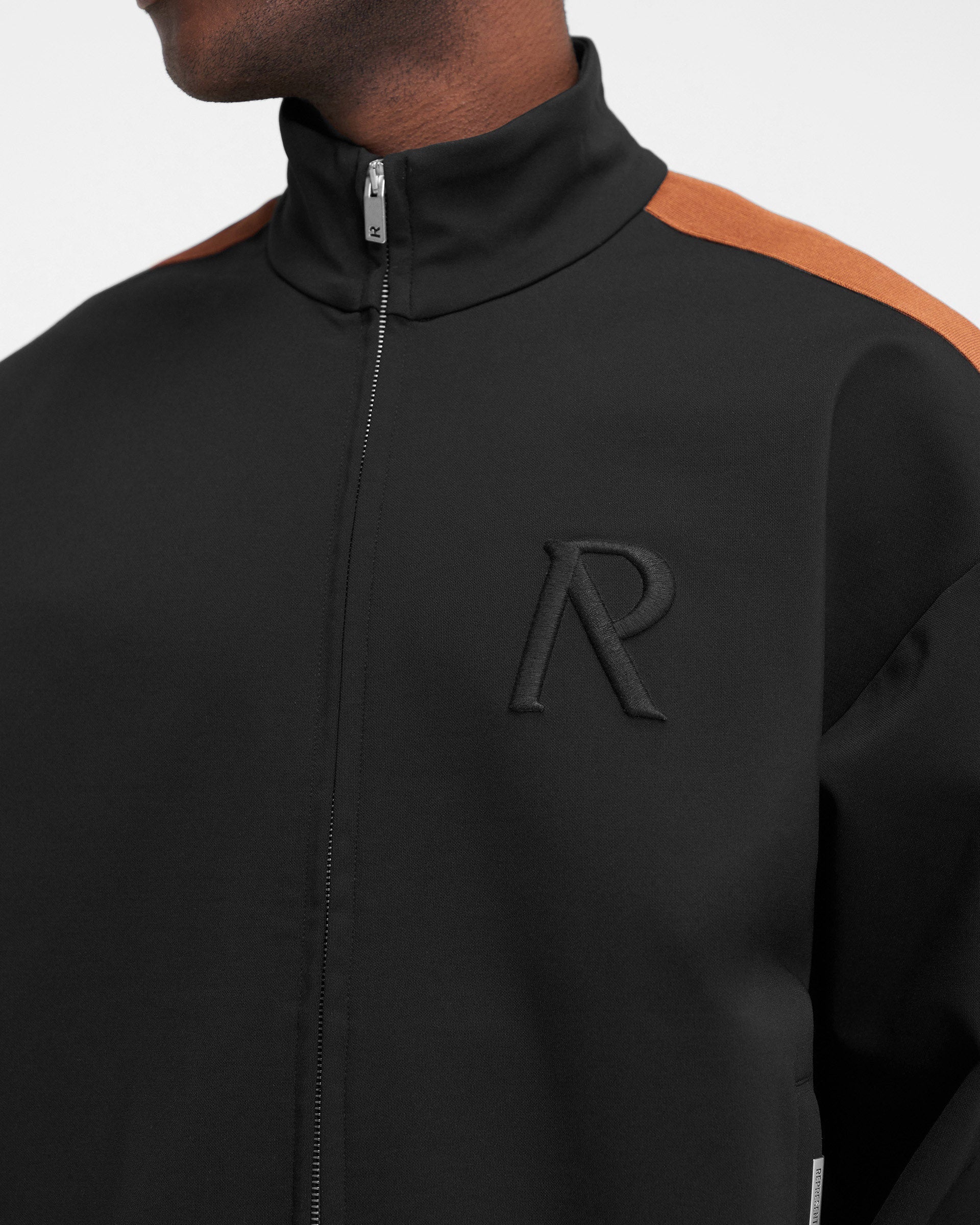 Initial Tracksuit Jacket - Black | Stylish Men's & Women's Athletic Wear for Gym, Running & Casual Outfits