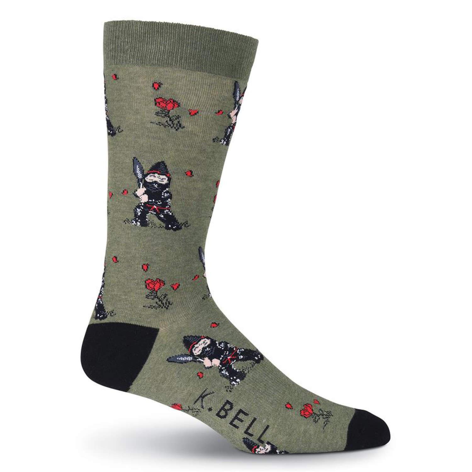 Men's Music Note Crew Socks - Comfortable Cotton Ankle Socks for Musicians, Band Members & Music Lovers - Perfect for Performances, Gifts & Everyday Wear