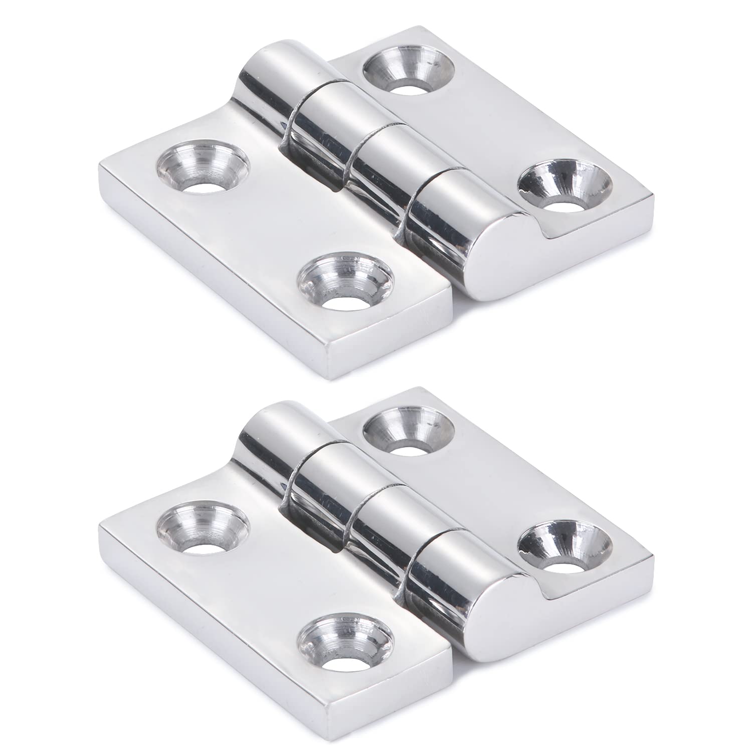 Atibin Heavy Duty Marine Hinge - 316 Stainless Steel Boat Hinges for Deck Hardware, Cabinet & Door - Corrosion Resistant for Saltwater & Outdoor Use