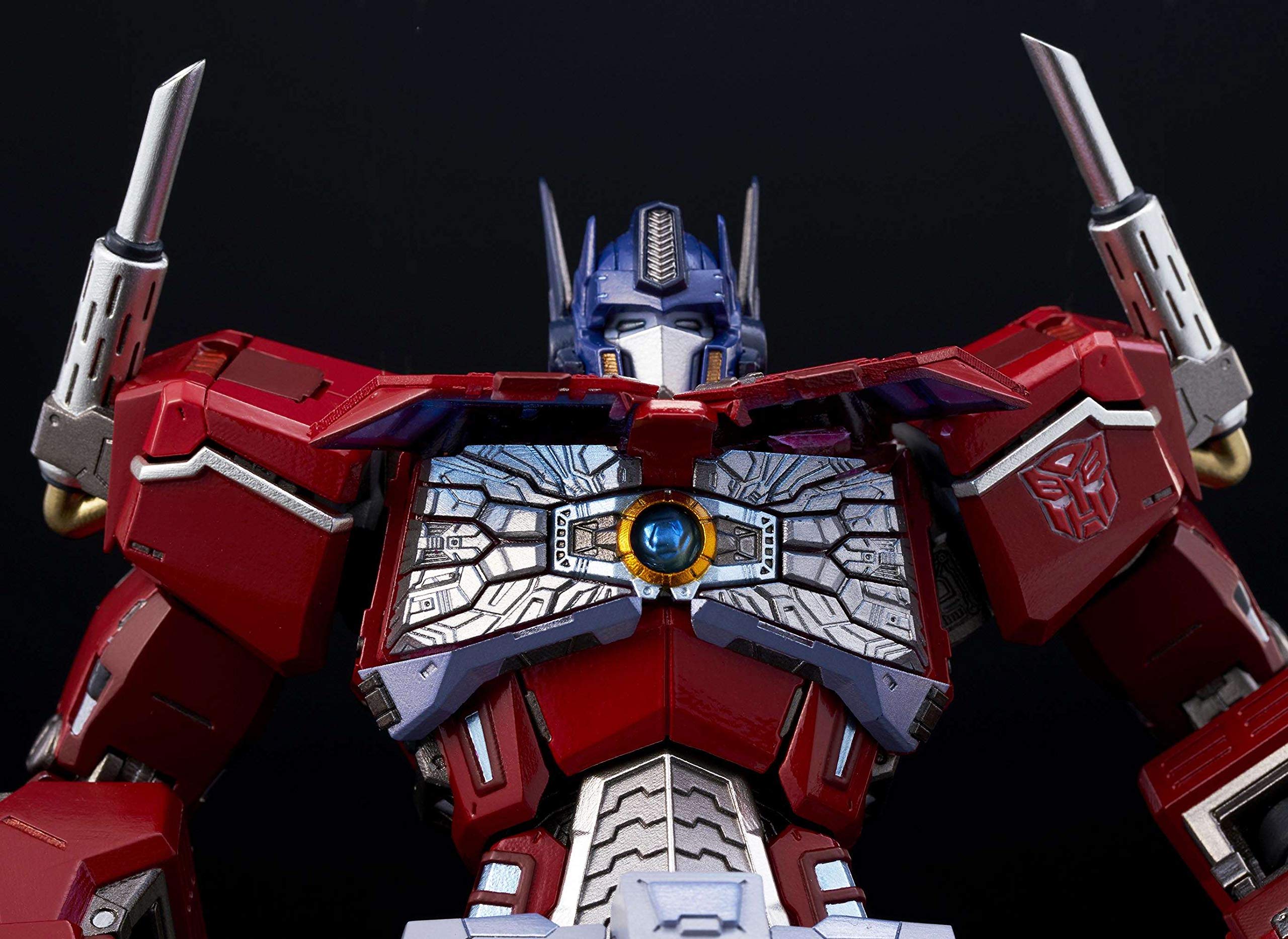 Flame Toys Transformers Optimus Prime Kuro Kara Kuri #05 Action Figure - Premium Collectible Model for Display & Gifts - Perfect for Anime Fans & Robot Enthusiasts