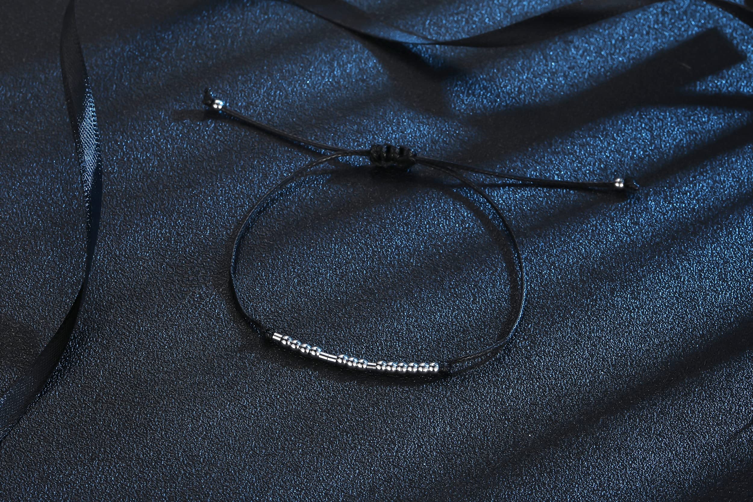 Morse Code Bracelet for Women - Inspirational Jewelry Gift for Her, Best Friend, Birthday, Graduation | Stylish & Meaningful Accessory for Everyday Wear, Special Occasions