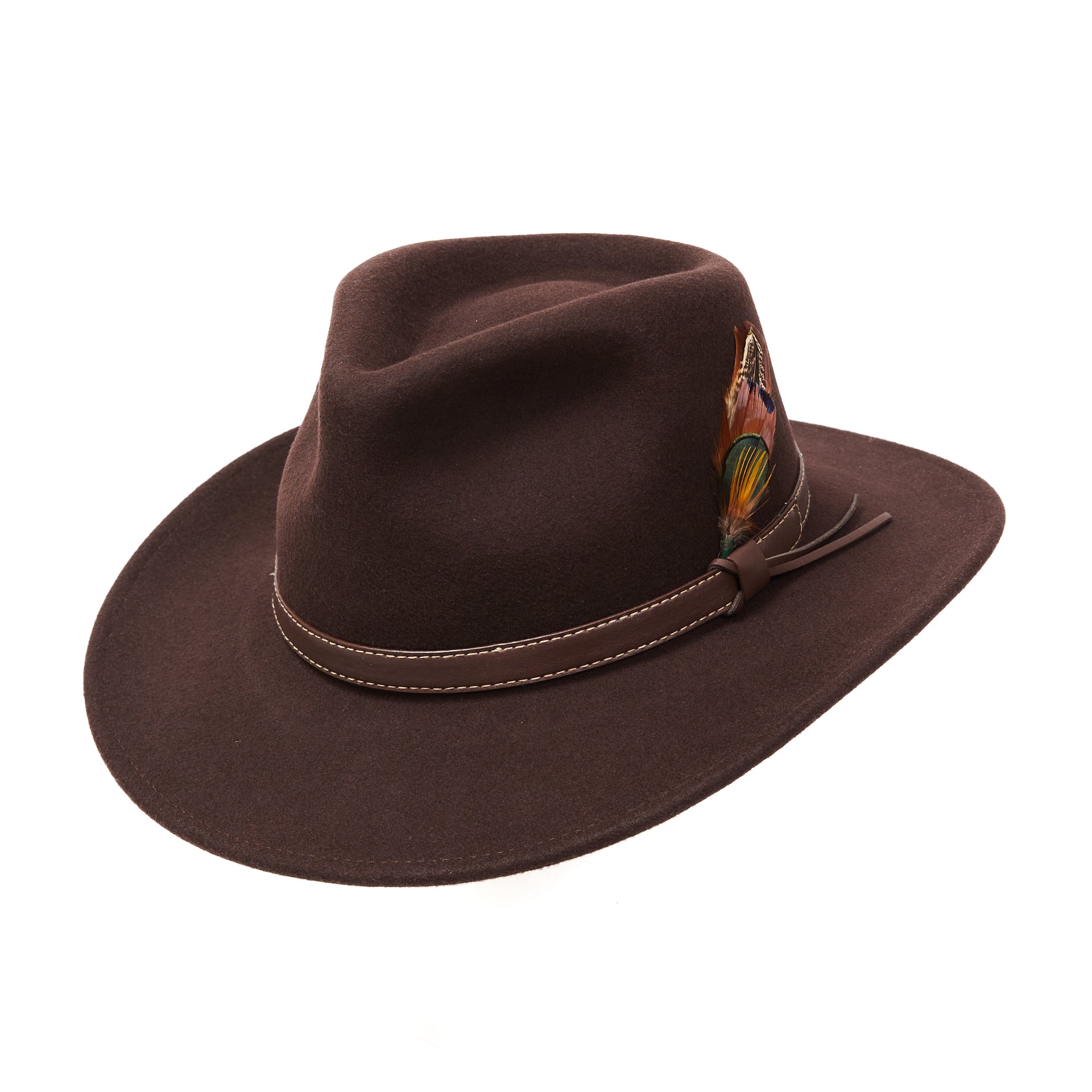 Stylish Ronald Country Hat by CITY HATTERS - Premium Brown Cowboy Hat for Men & Women | Perfect for Western Rides, Country Music Festivals & Outdoor Adventures