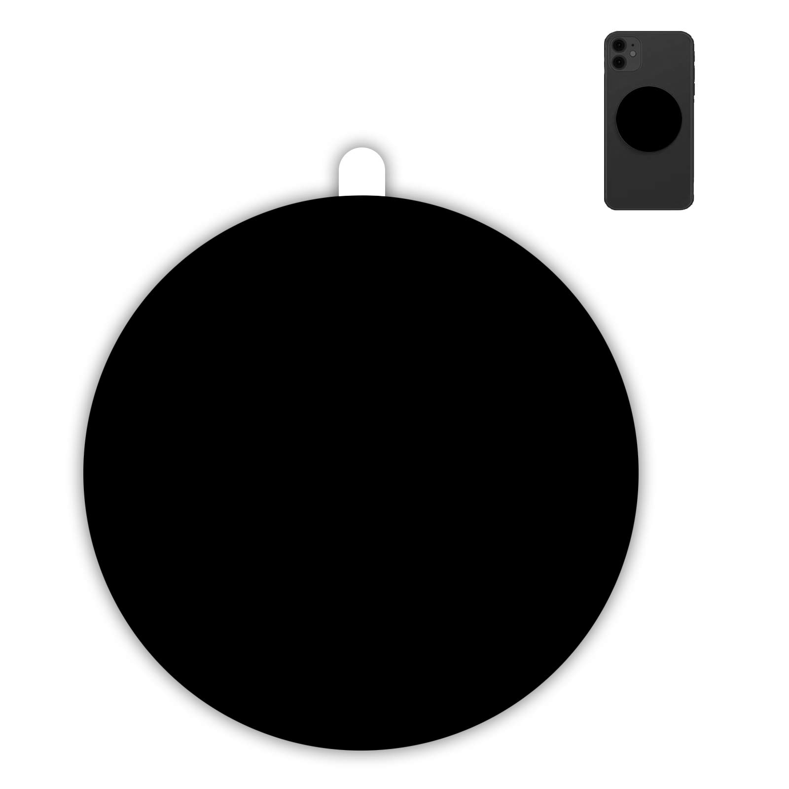 Strong Magnetic MagSafe Sticker for iPhone 12 Pro Max/12 Mini/11/XS/XR/8 - Wireless Charging Magnet Circle Compatible with MagSafe Cases | Perfect for Car Mounts, Wireless Charging Pads & DIY Projects