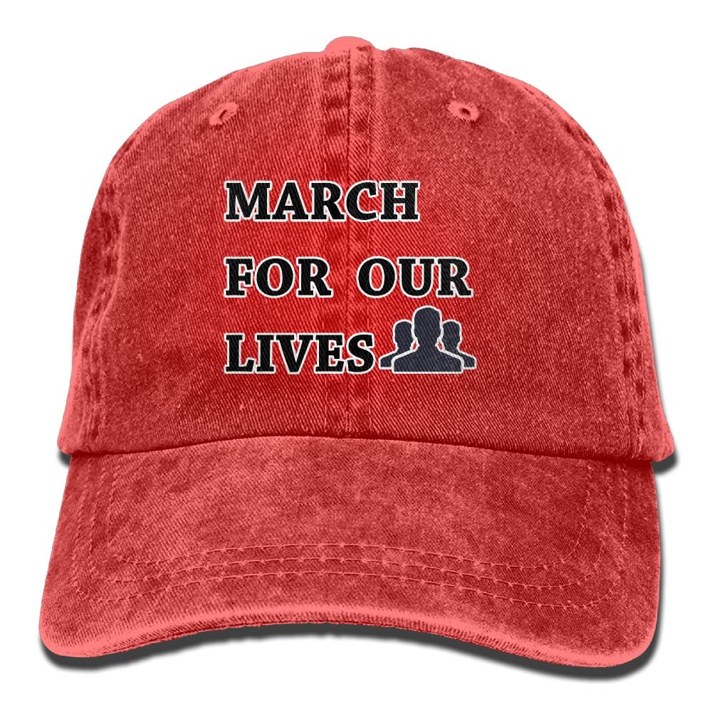 March For Our Lives Unisex Denim Bucket Hat - Adjustable Snapback Cap for Men & Women - Perfect for Outdoor Activities, Concerts, and Political Rallies