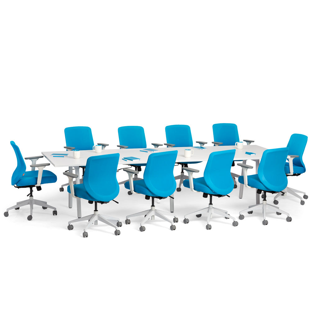 Premium Series A Conference Table - Modern Office Meeting Table for Boardrooms & Executive Meetings - Ideal for Corporate Offices, Business Meetings & Professional Workspaces
