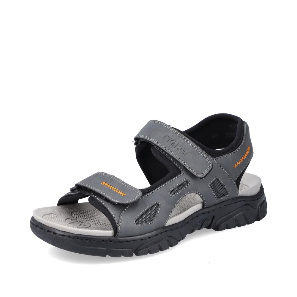 Rieker Men's Comfortable Sandals 22761 - Breathable & Lightweight Summer Footwear for Walking, Travel & Outdoor Activities