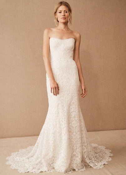 Willowby Yesenia Wedding Gown - Elegant Lace Bridal Dress for Bride, Perfect for Beach, Garden & Outdoor Ceremonies