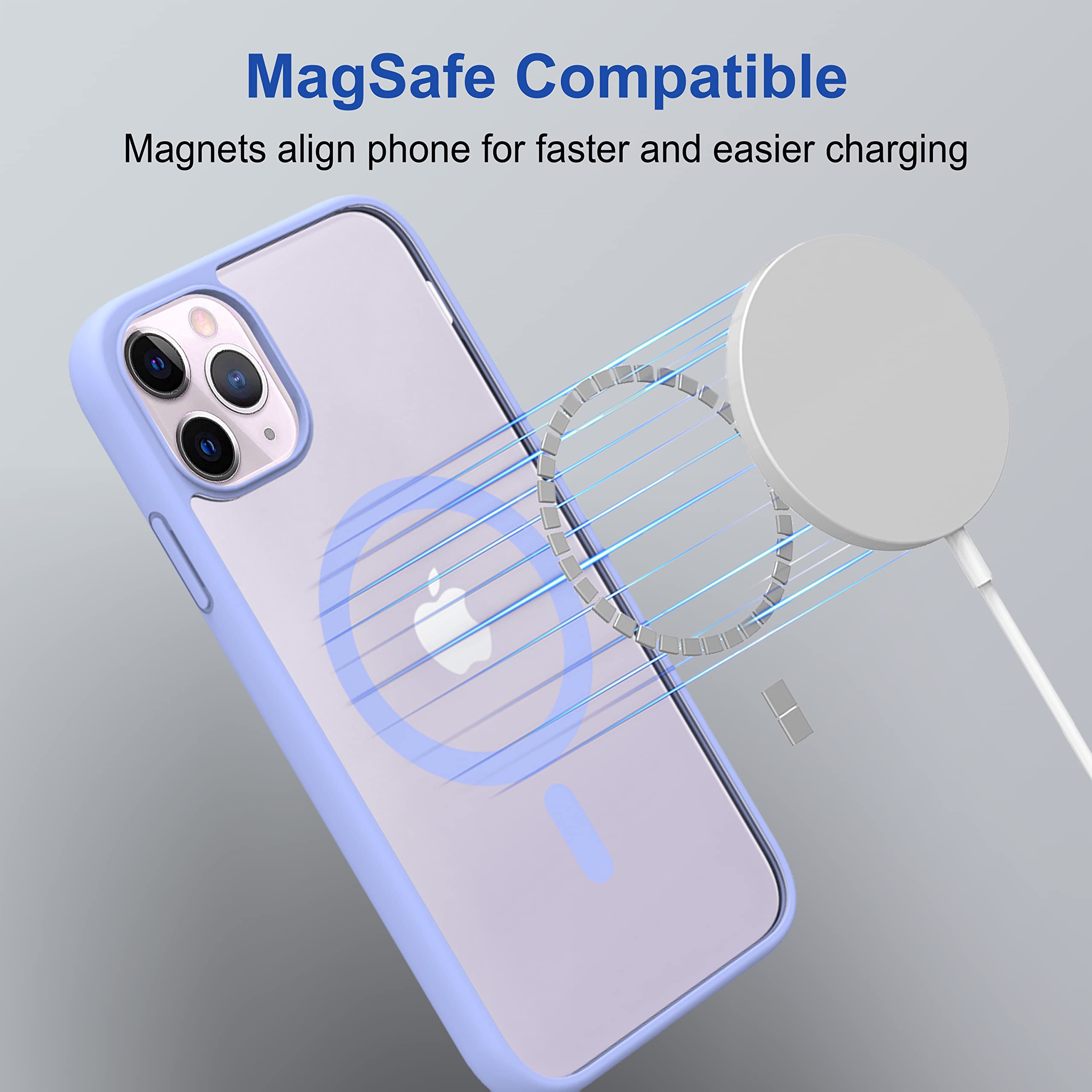Amazon Basics iPhone 11 Pro Case - Shockproof TPU Cover, Slim Fit Protective Phone Case for iPhone 11 Pro (Sierra Blue) | Perfect for Everyday Use, Work & Outdoor Activities