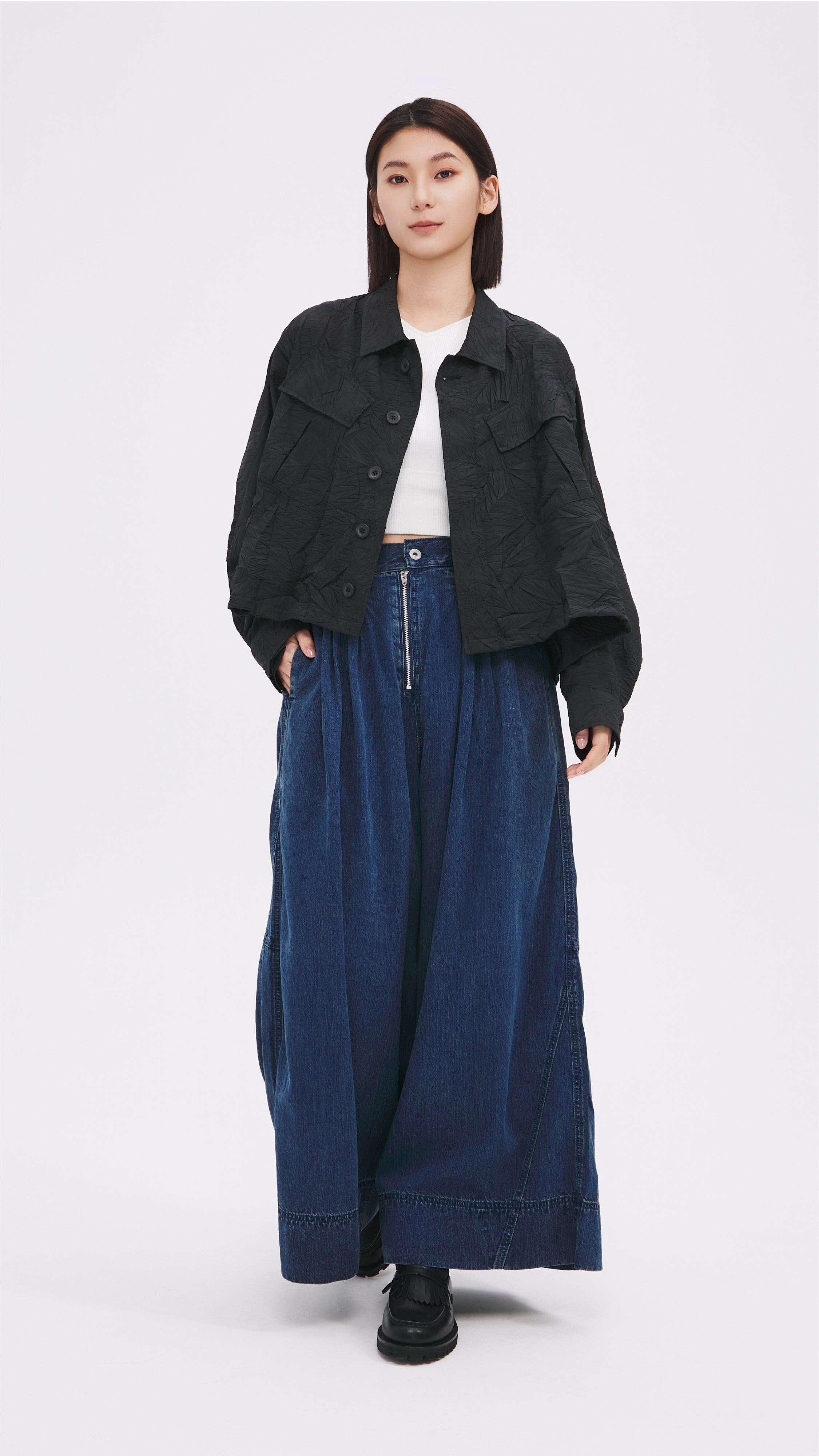 Best Women's Wide Leg Jeans - High Waist Comfort Stretch Denim Pants for Casual & Office Wear | Trendy Plus Size Options Available