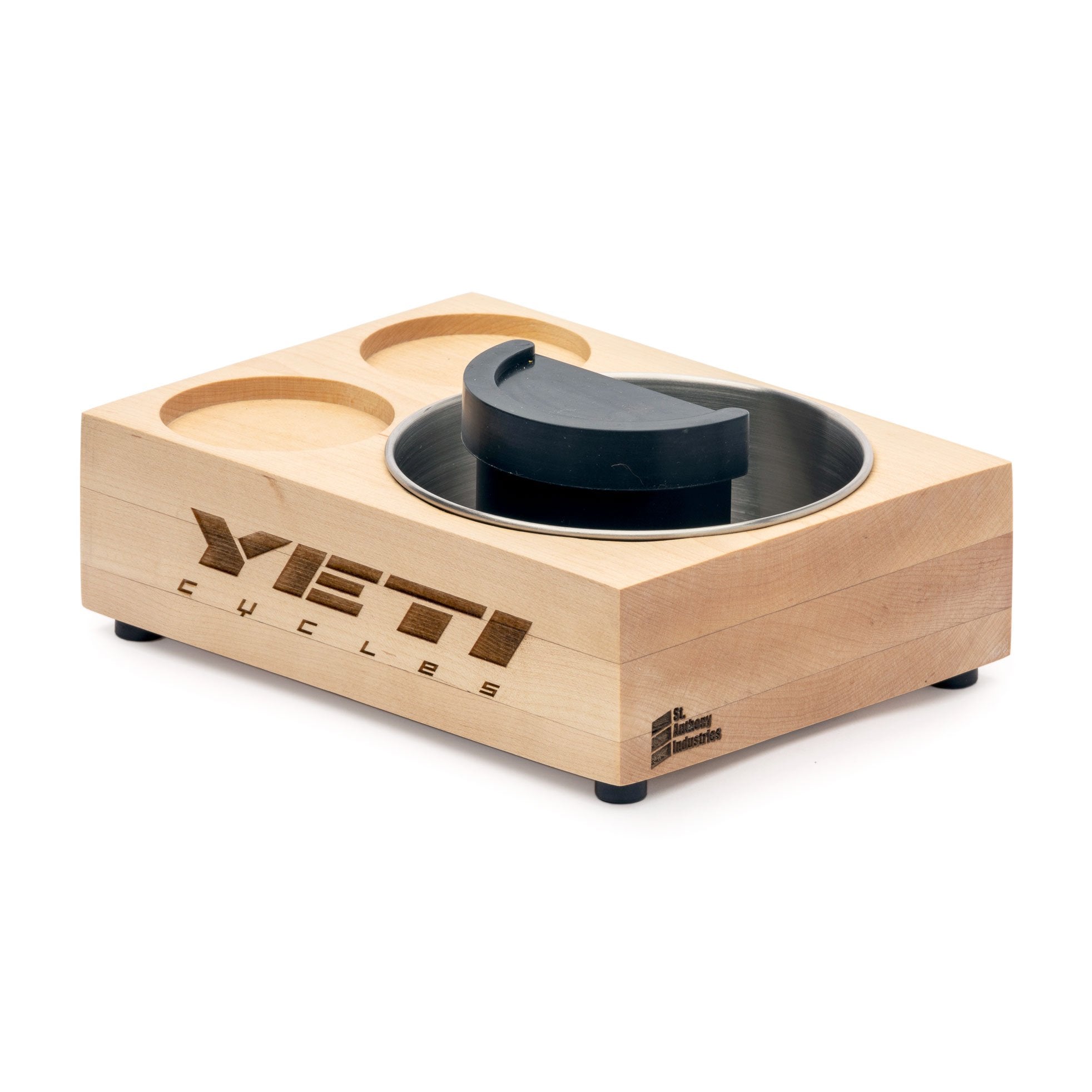 Saint Anthony Industries Bloc Tamp Station - Premium Espresso Tamping Stand for Baristas & Coffee Lovers - Perfect for Home & Professional Coffee Shops