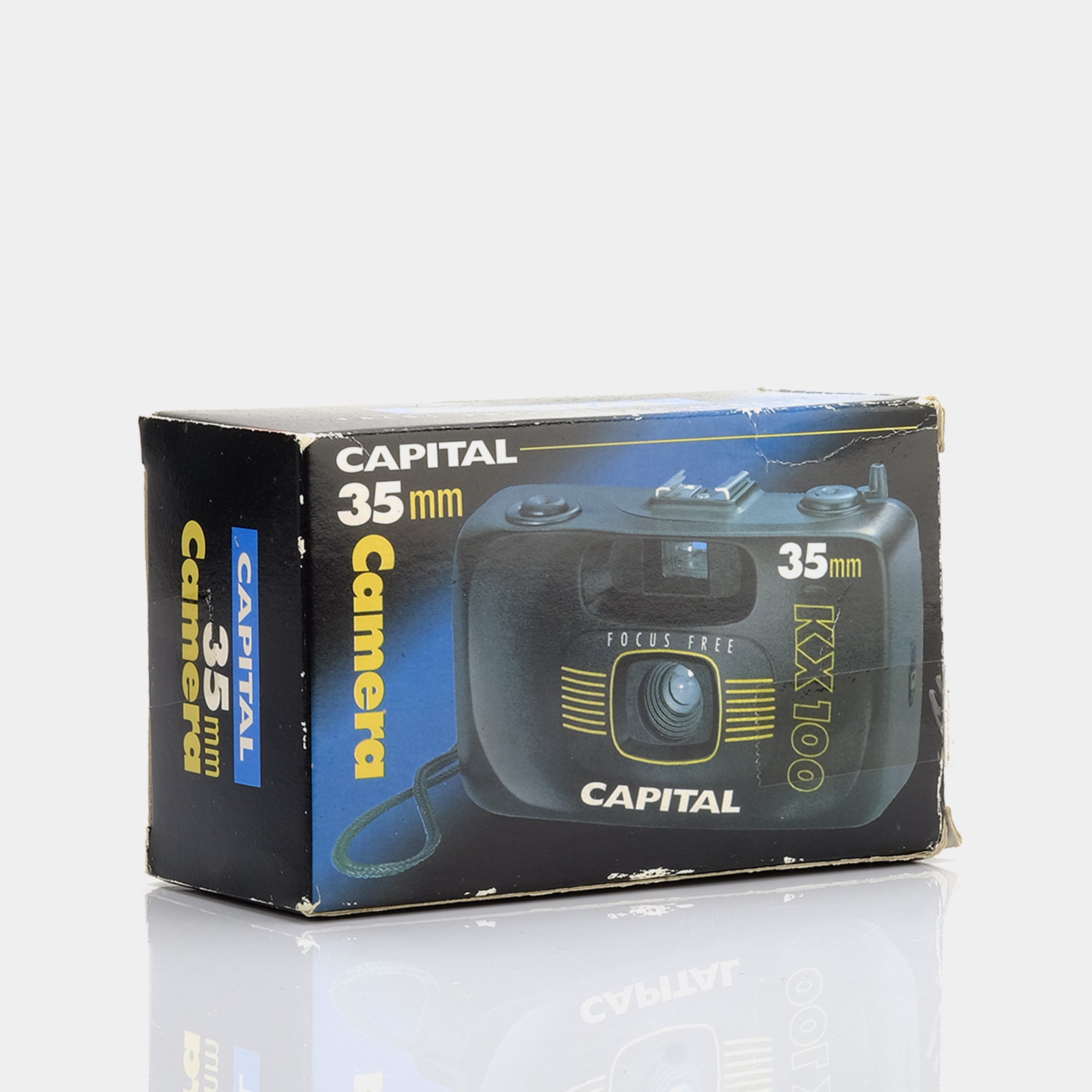 Capital KX 100 35mm Compact Point and Shoot Film Camera - Vintage Style Photography for Travel, Street & Everyday Moments