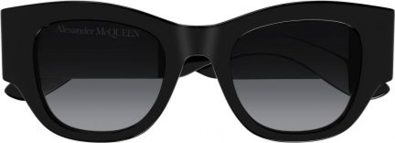 Alexander McQueen AM0420S Designer Sunglasses for Women & Men - UV Protection Luxury Fashion Shades for Outdoor, Travel & Driving