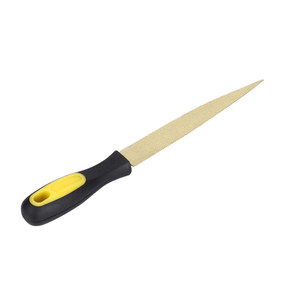 **Fdit Golden Tapered Wood File Rasp - Cone Carving Tool for Woodworking, DIY Crafts & Carpentry - Perfect for Shaping, Smoothing & Detailing Wood Projects**