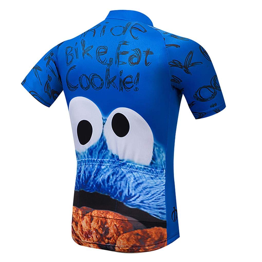 Men's Quick-Dry Cycling Jersey Short Sleeve - Funny Mountain Bike Shirt for MTB & Road Biking - Perfect for Summer Rides & Outdoor Cycling Adventures