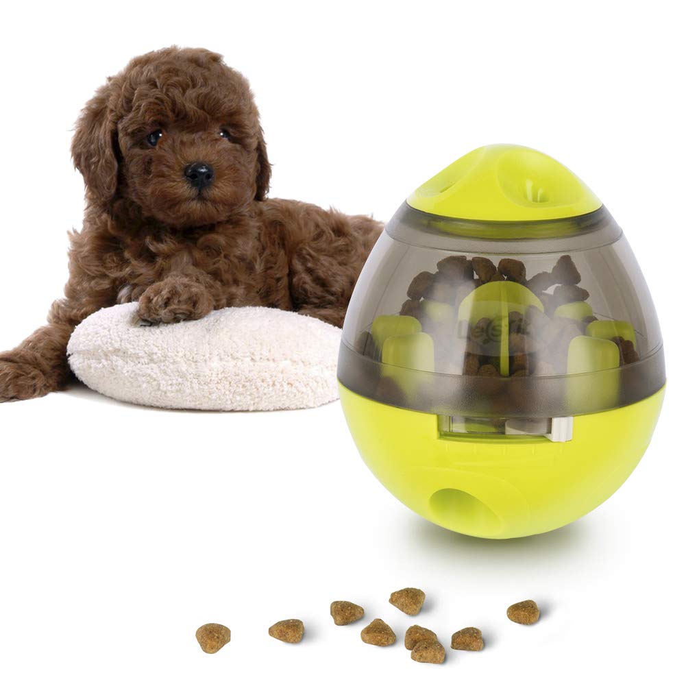 Lesfit Interactive Dog Toys - Enrichment IQ Treat Dispenser Ball for Small Medium Large Dogs | Mental Stimulation Puzzle Toy for Boredom Relief & Training | Indoor Outdoor Use for Playtime & Exercise