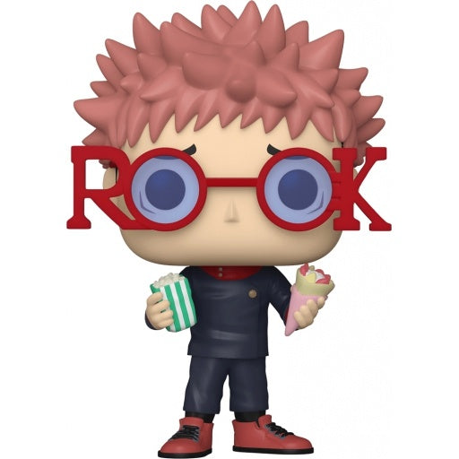 Jujutsu Kaisen Yuji Itadori Funko Pop! Vinyl Figure #1225 - 2022 Fall Convention Limited Edition - Anime Collectible for Display & Gift