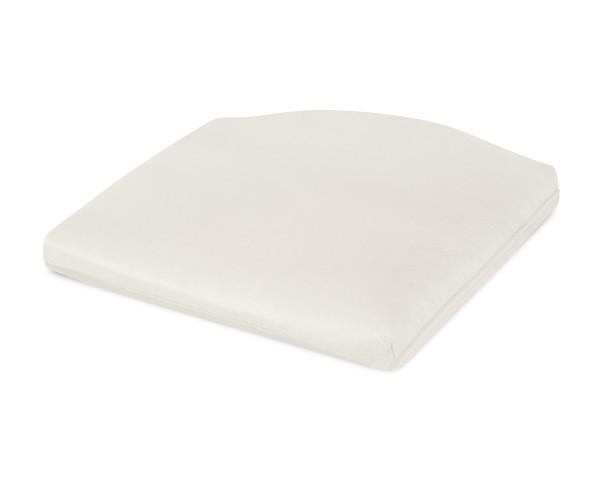 Polywood Ash Charcoal Standard Seat Cushion - Waterproof Outdoor Furniture Cushion for Patio, Deck, and Poolside Use