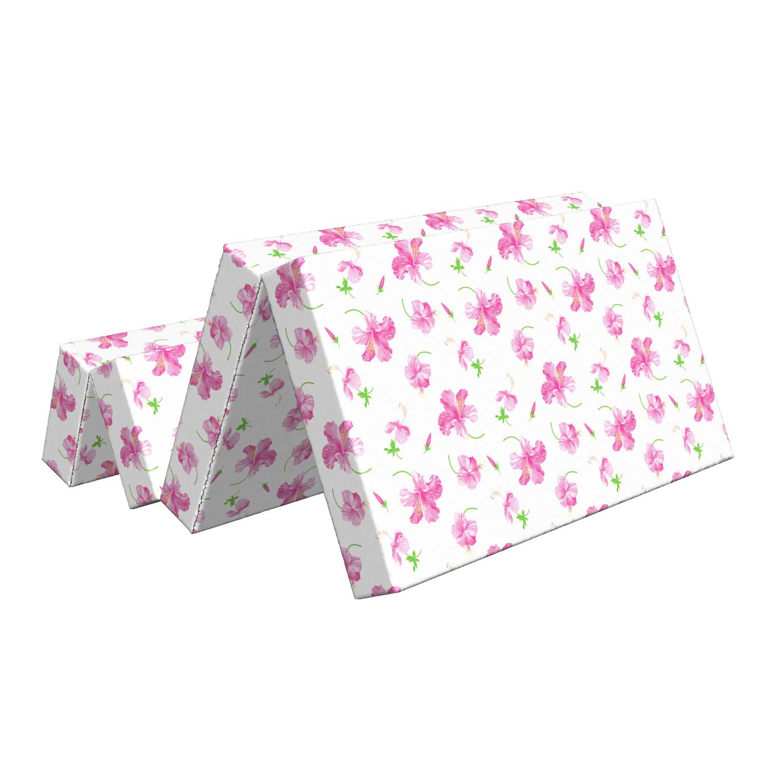 Ambesonne Floral Foldable Mattress - 78.7