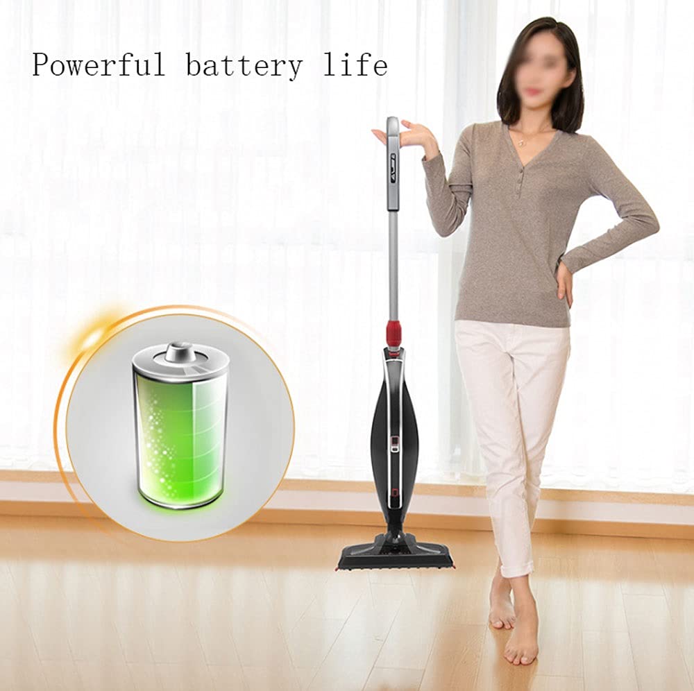 Powerful Lightweight Cordless Handheld Vacuum Cleaner with Removable Battery - White | Perfect for Home, Car, Office & Pet Hair Cleaning | Quick & Easy Portable Vacuum for Hard Floors, Carpets & Stairs