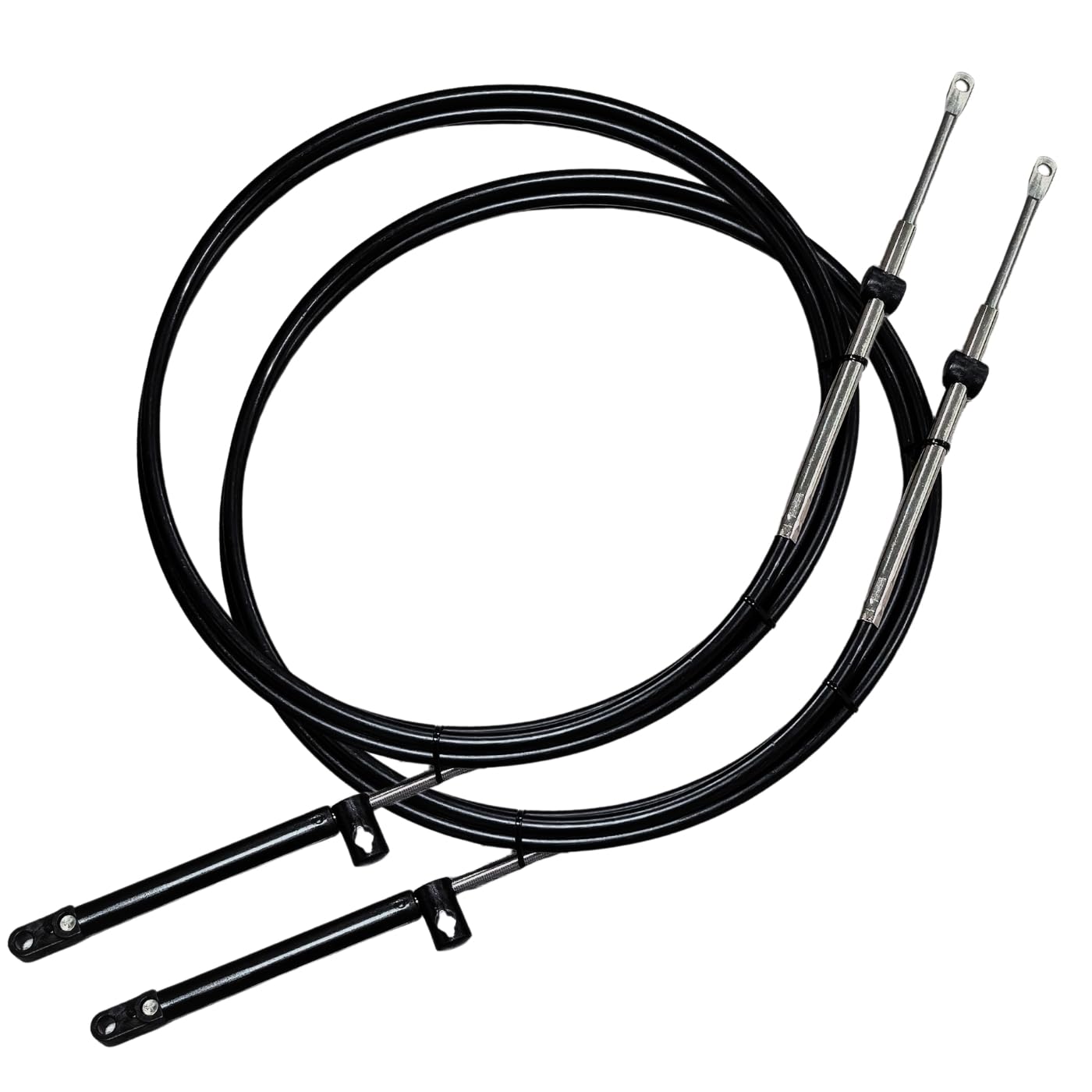 Mercury Outboard Engine Remote Control 33c GEN I Throttle & Shift Cables - 10FT Replacement Parts for Smooth Boat Operation - Perfect for Marine Maintenance & Watercraft Repair