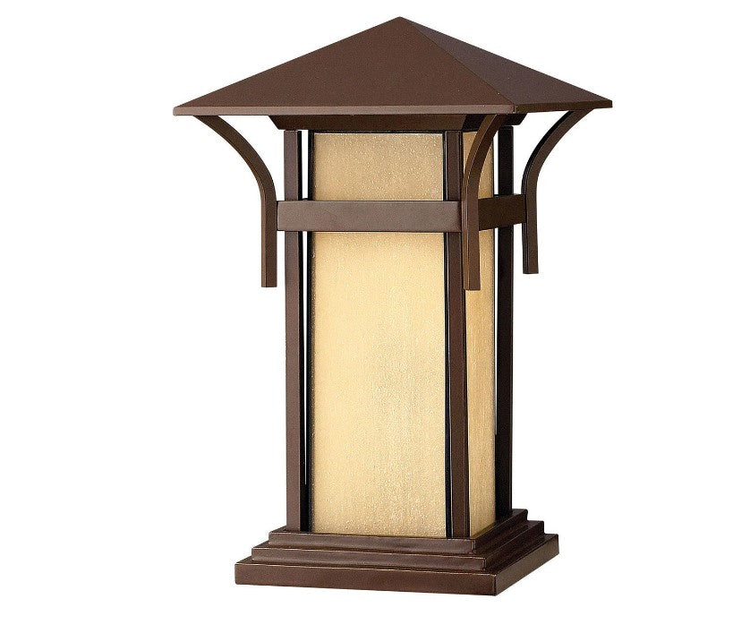 HINKLEY HARBOR 2576AR LV Medium Pier Mount Lantern 12V - Outdoor Waterproof Lighting for Docks, Piers, and Coastal Homes