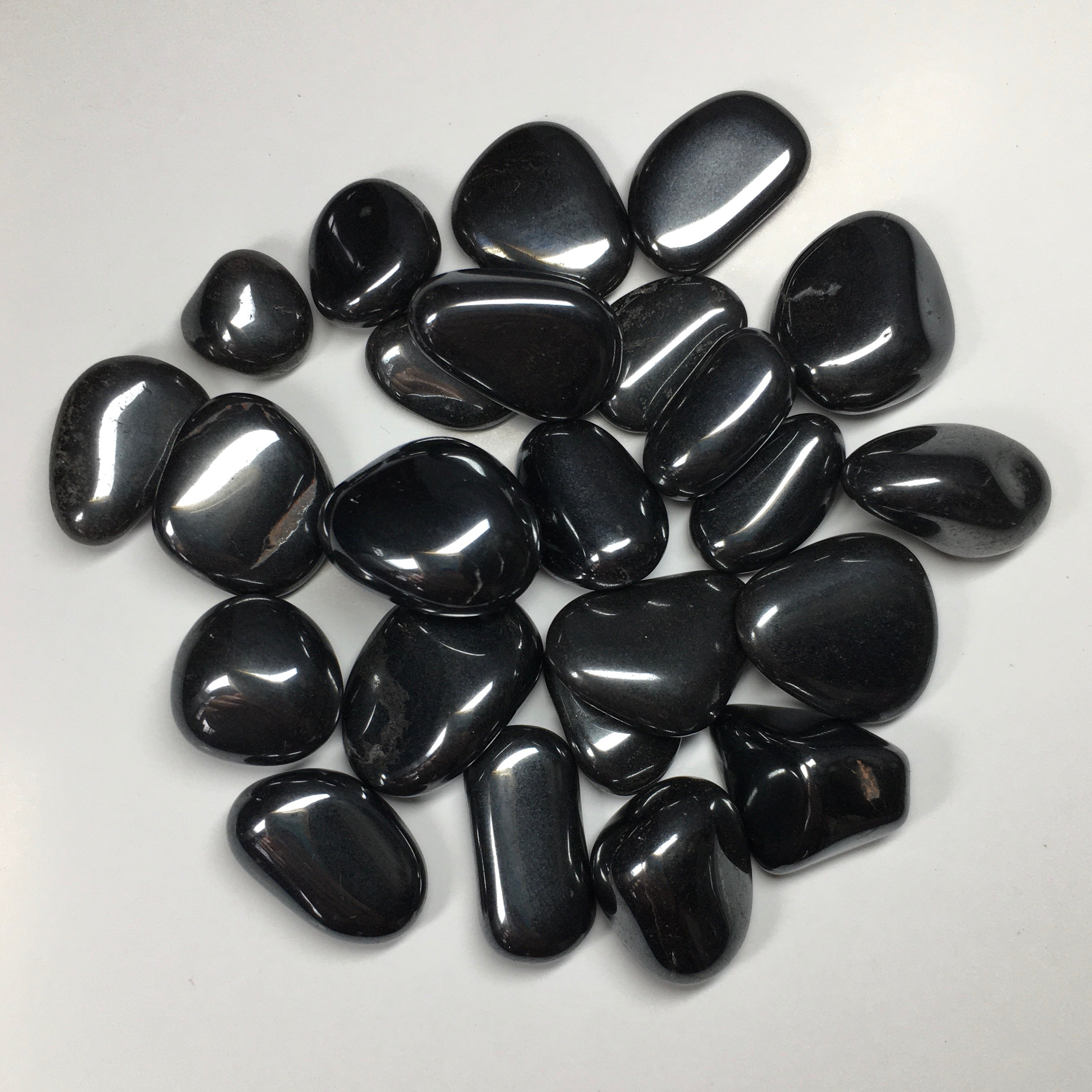 Natural Hematite Beads for Jewelry Making - Healing Stone Bracelets & Necklaces - Stress Relief & Grounding Energy - Perfect for Meditation, Yoga & Spiritual Practices