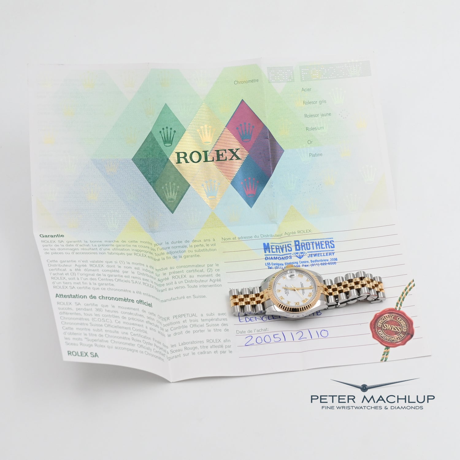 Authentic Rolex Datejust 31mm Women's Watch - Stainless Steel & Gold (2005 Model) | Luxury Timepiece for Business, Gifts & Special Occasions