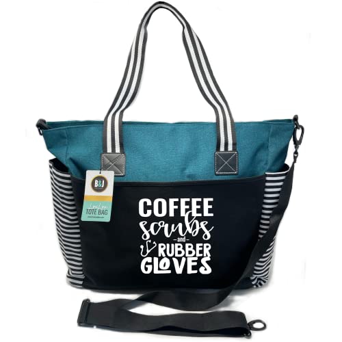 Teal Coffee Scrubs Loulou